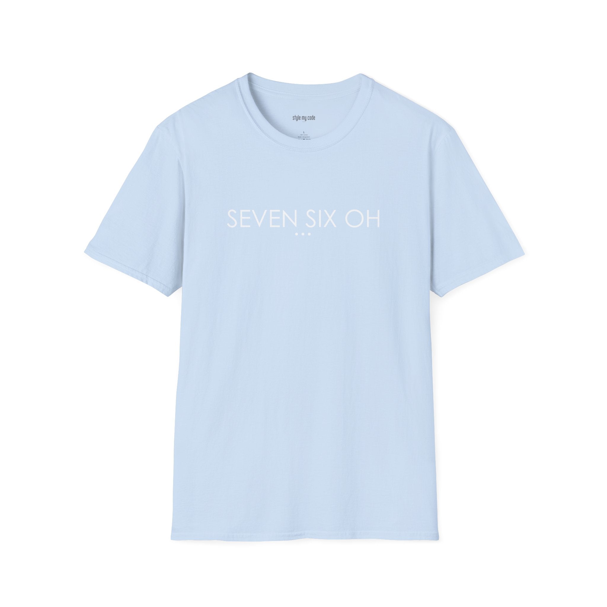 "SEVEN SIX OH" Design T-Shirt