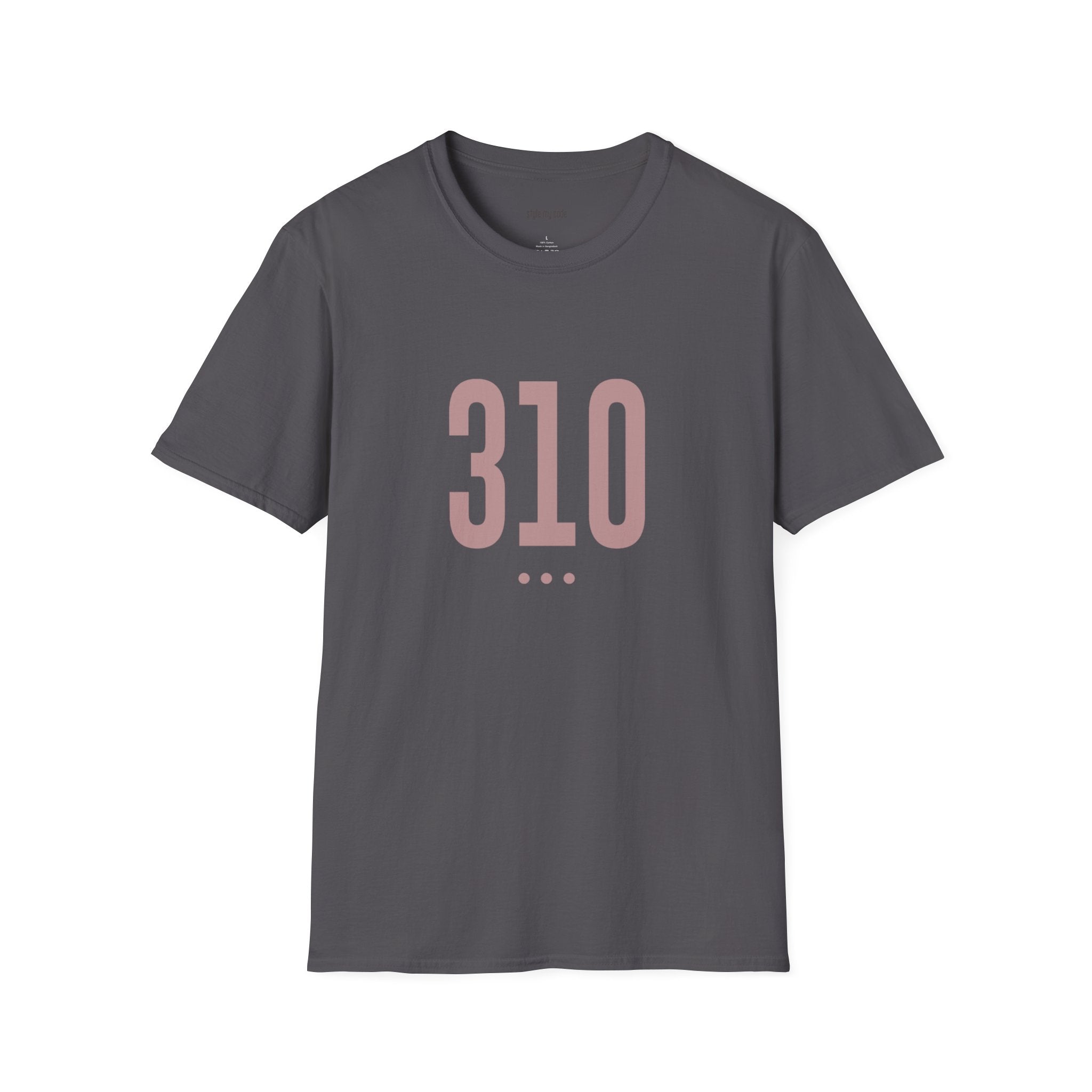 310 logo front Unisex Softstyle T-Shirt