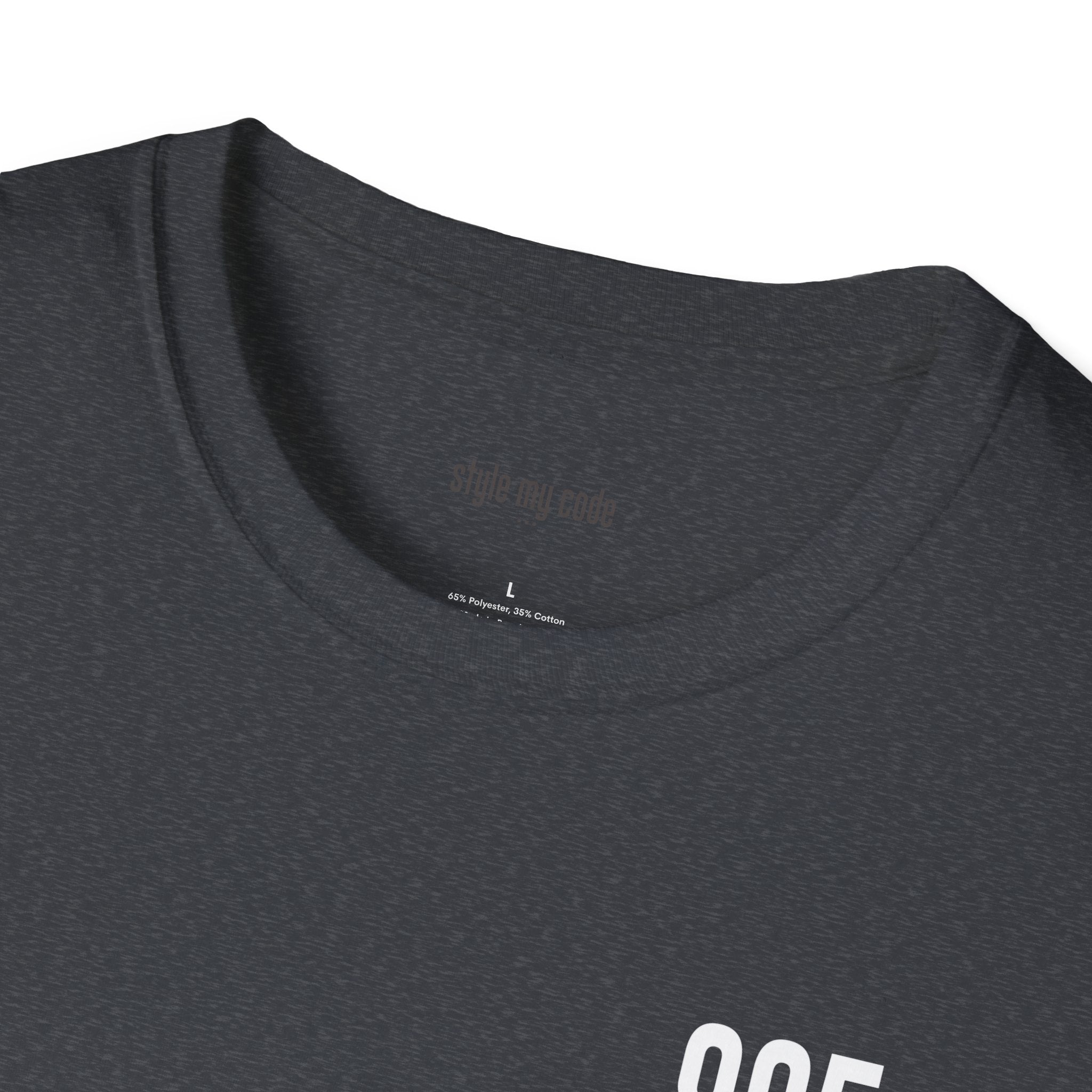 805 White Logo Unisex Soft-style T-Shirt