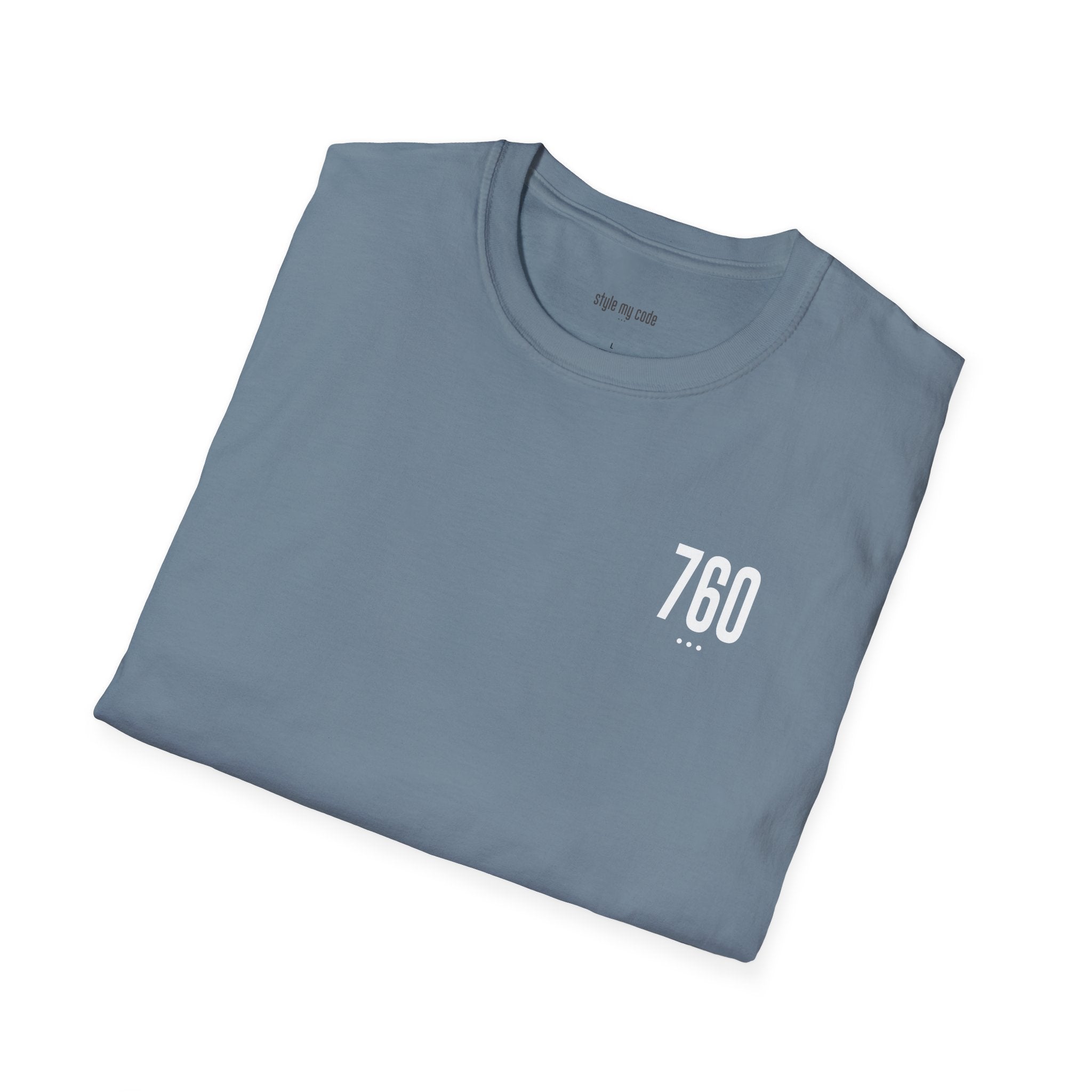 760 White Logo Unisex T-Shirt