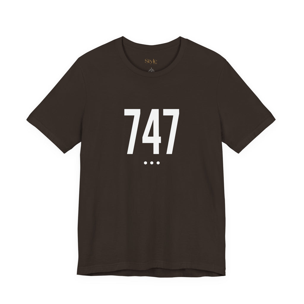 747 White Code Southern California Unisex Tee