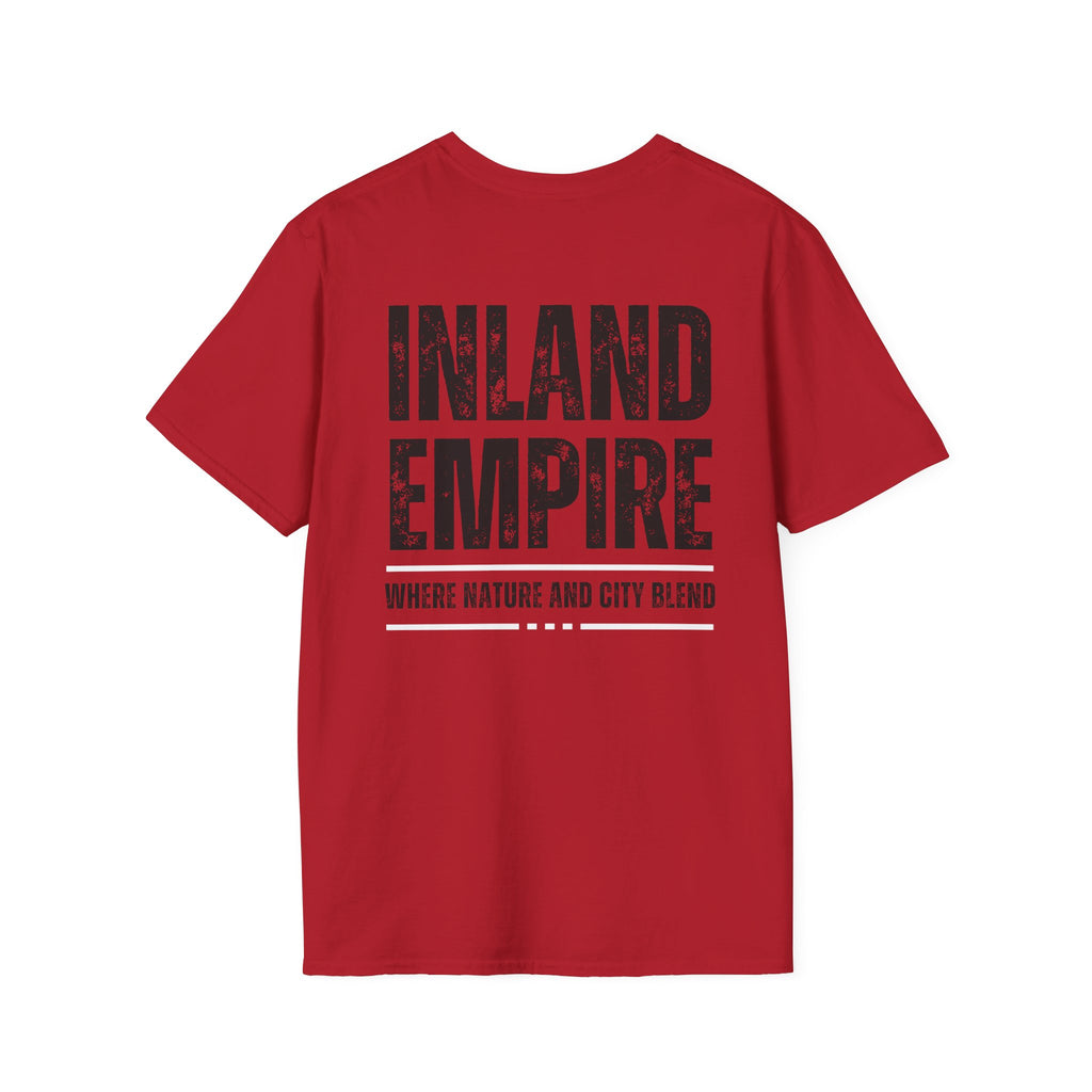 Inland Empire Unisex T-Shirt Black - Comfortable City Nature Tee, Gift for Locals, Casual Wear, Travel Shirt, Great for Holidays