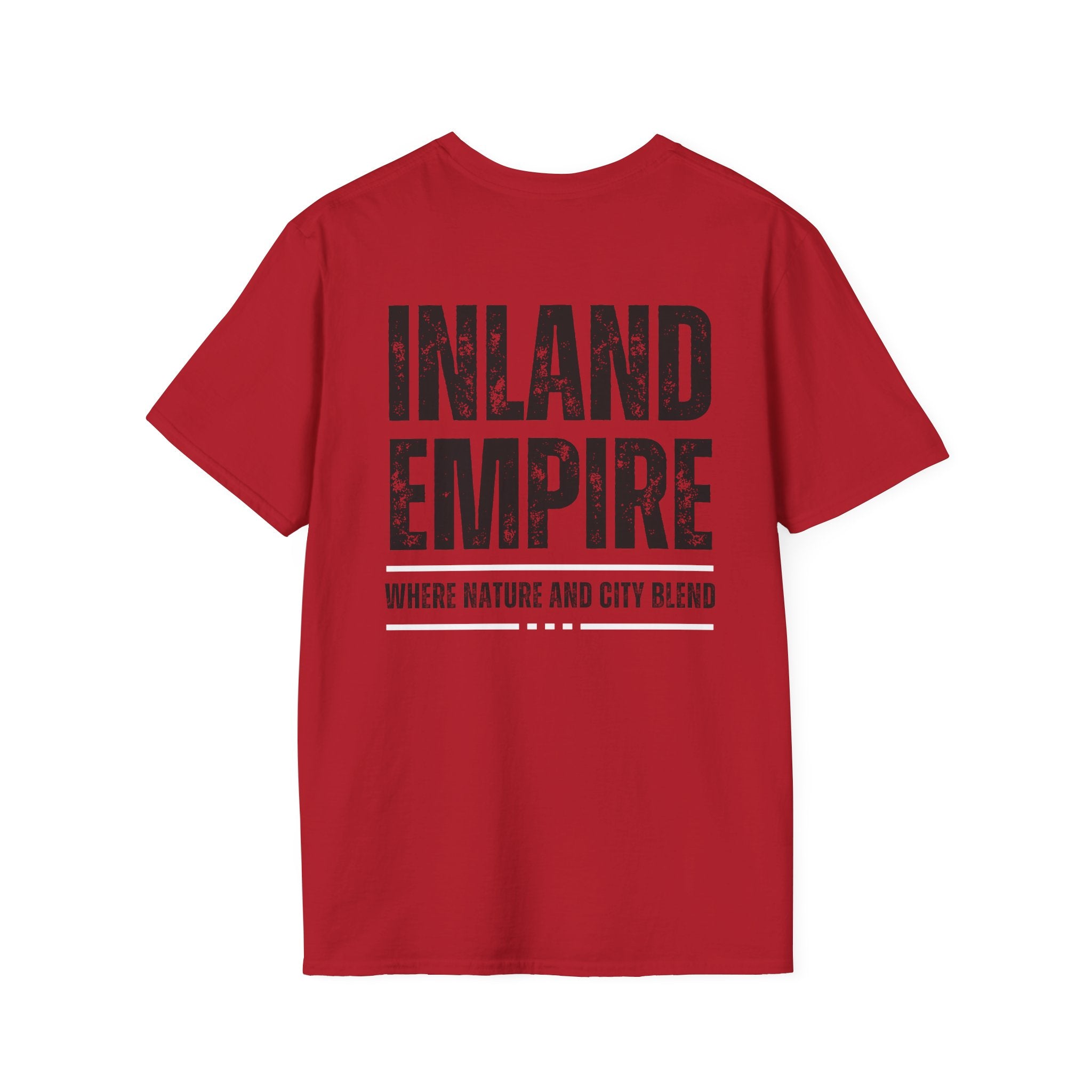 Inland Empire Unisex T-Shirt Black - Comfortable City Nature Tee, Gift for Locals, Casual Wear, Travel Shirt, Great for Holidays