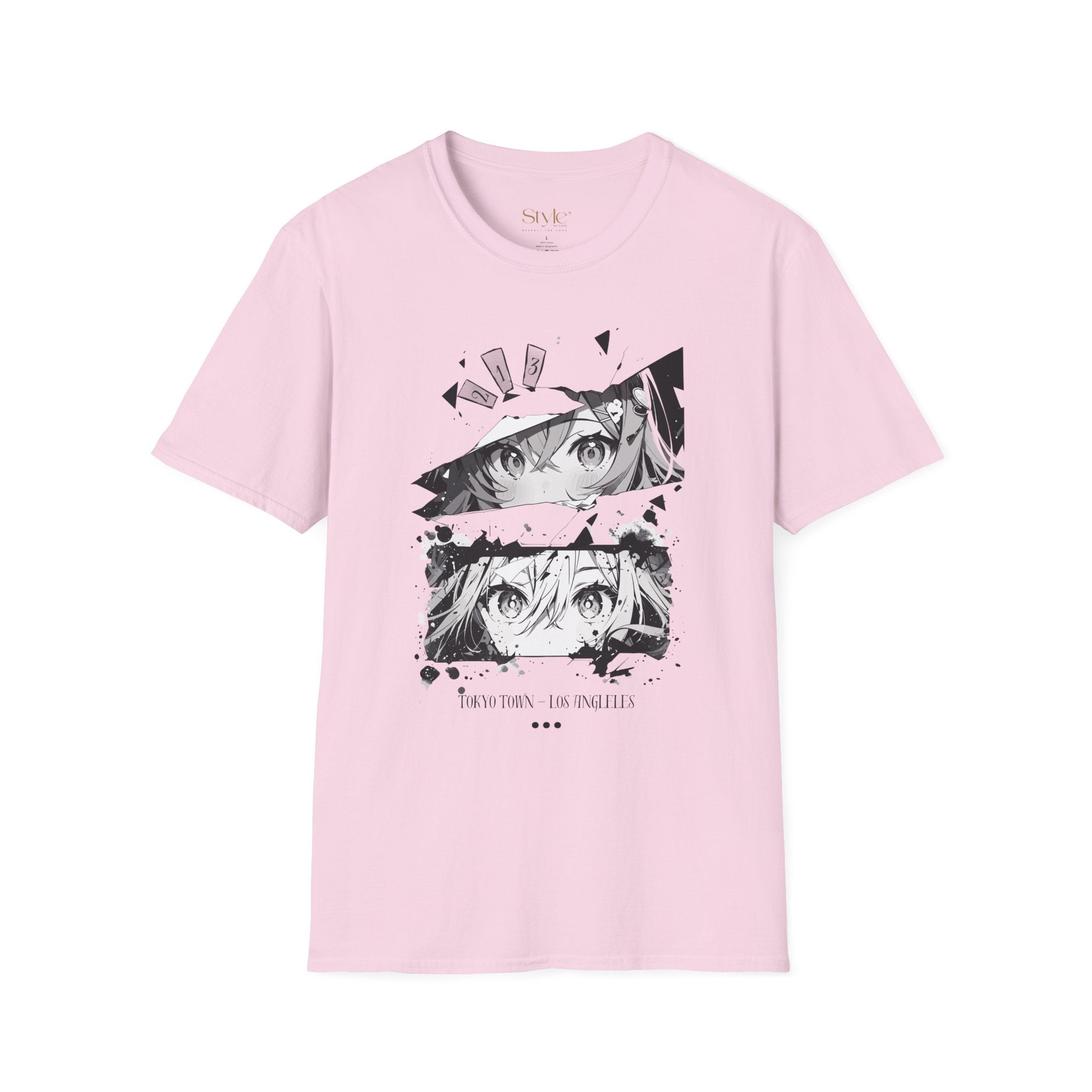 Tokyo Town Trendy Anime Unisex Softstyle T-Shirt, Graphic Tee, Casual Wear, Gift for Fans, Streetwear, Everyday Style