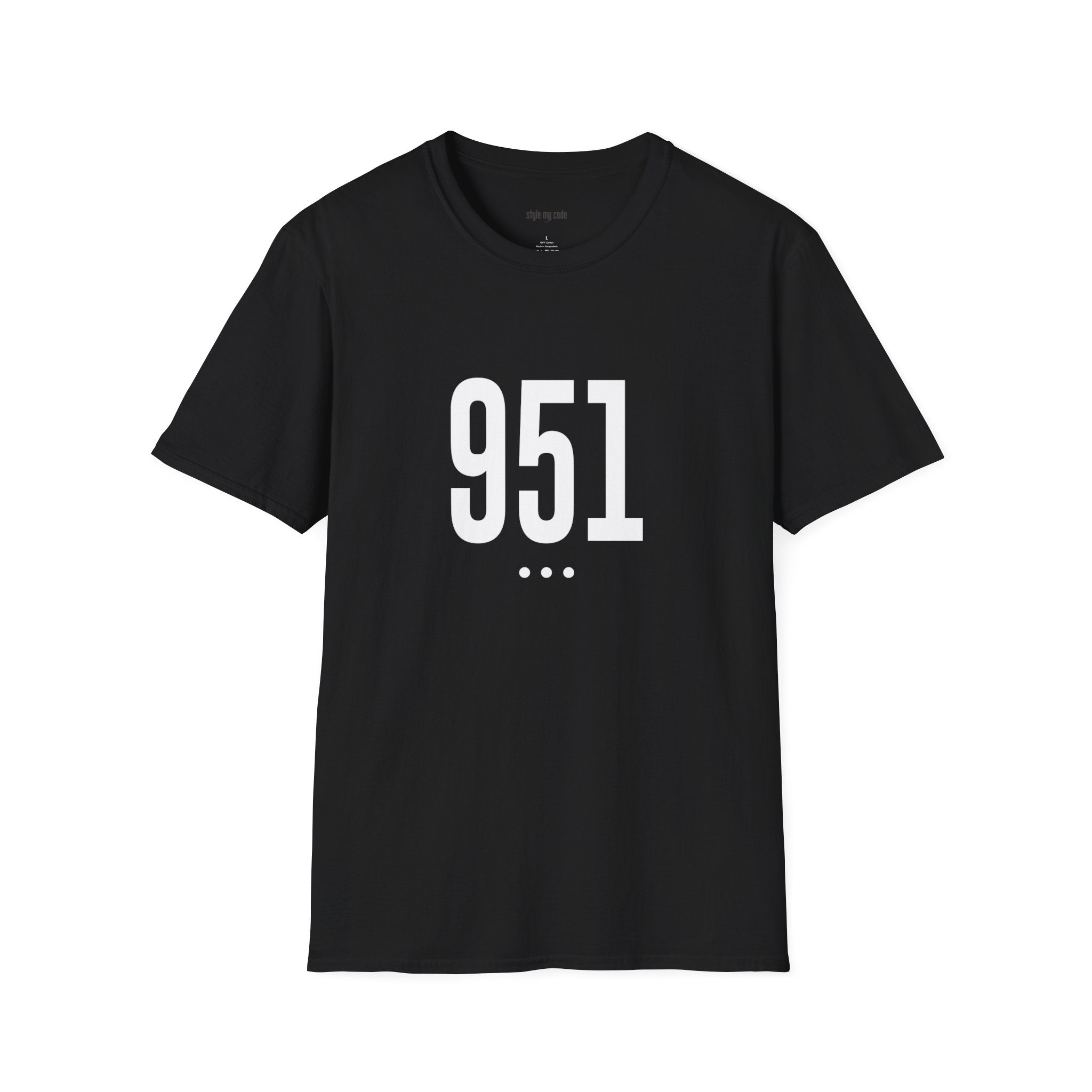 951 White Logo Front T-Shirt