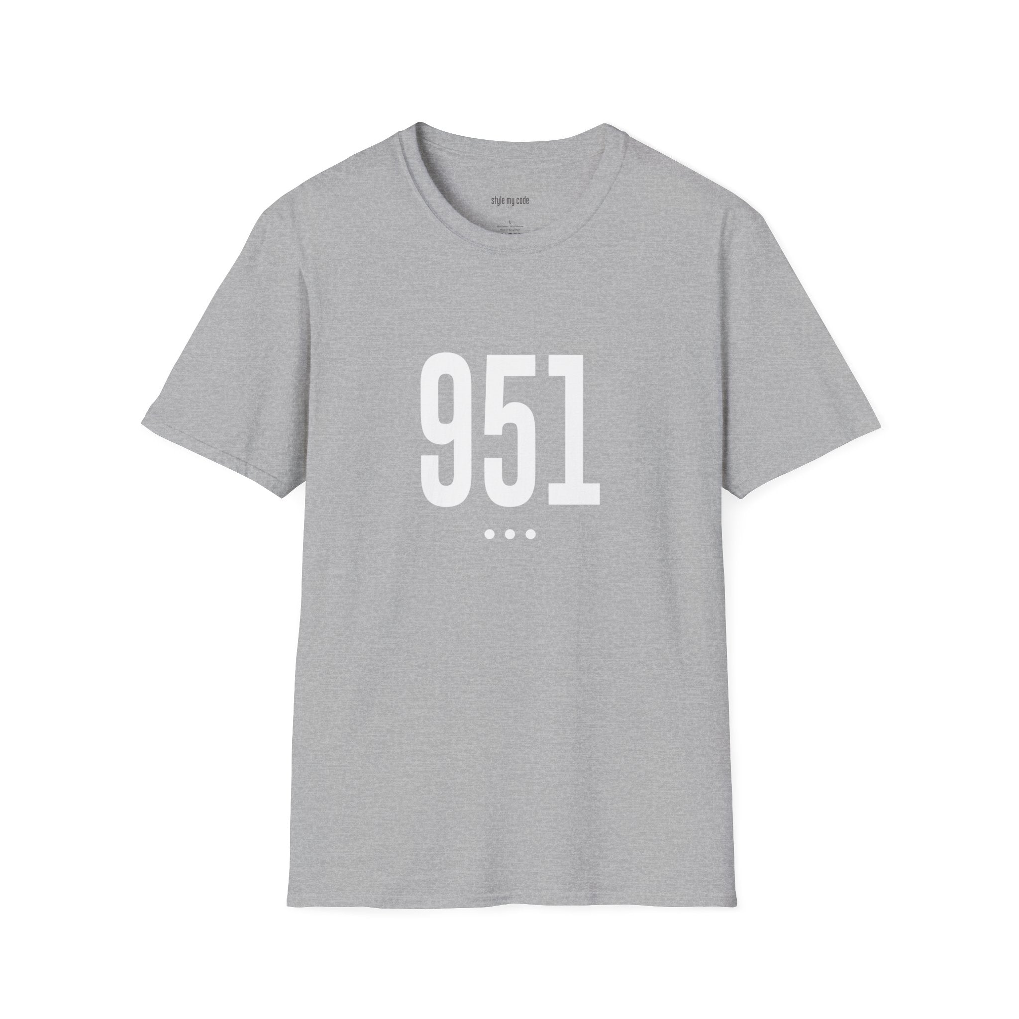 951 White Logo Front T-Shirt