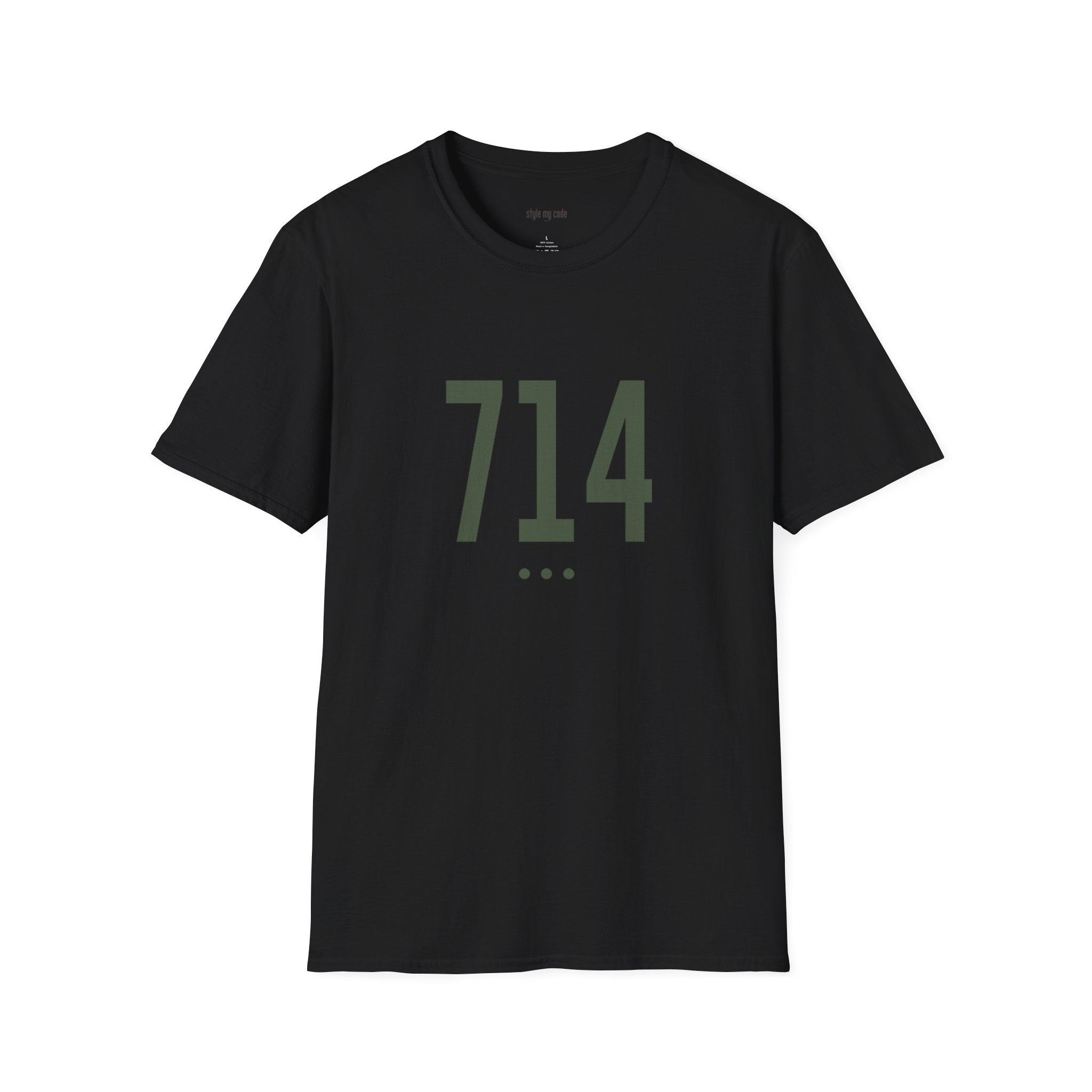 714 Logo Front T-Shirt