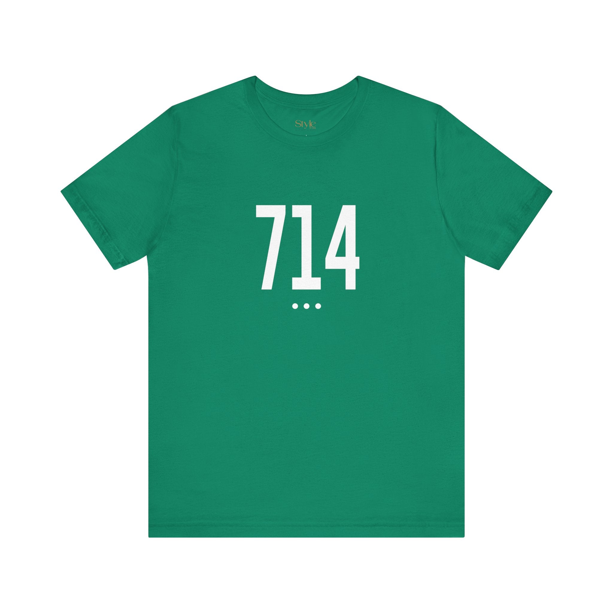 714 White Code Southern California Unisex Tee