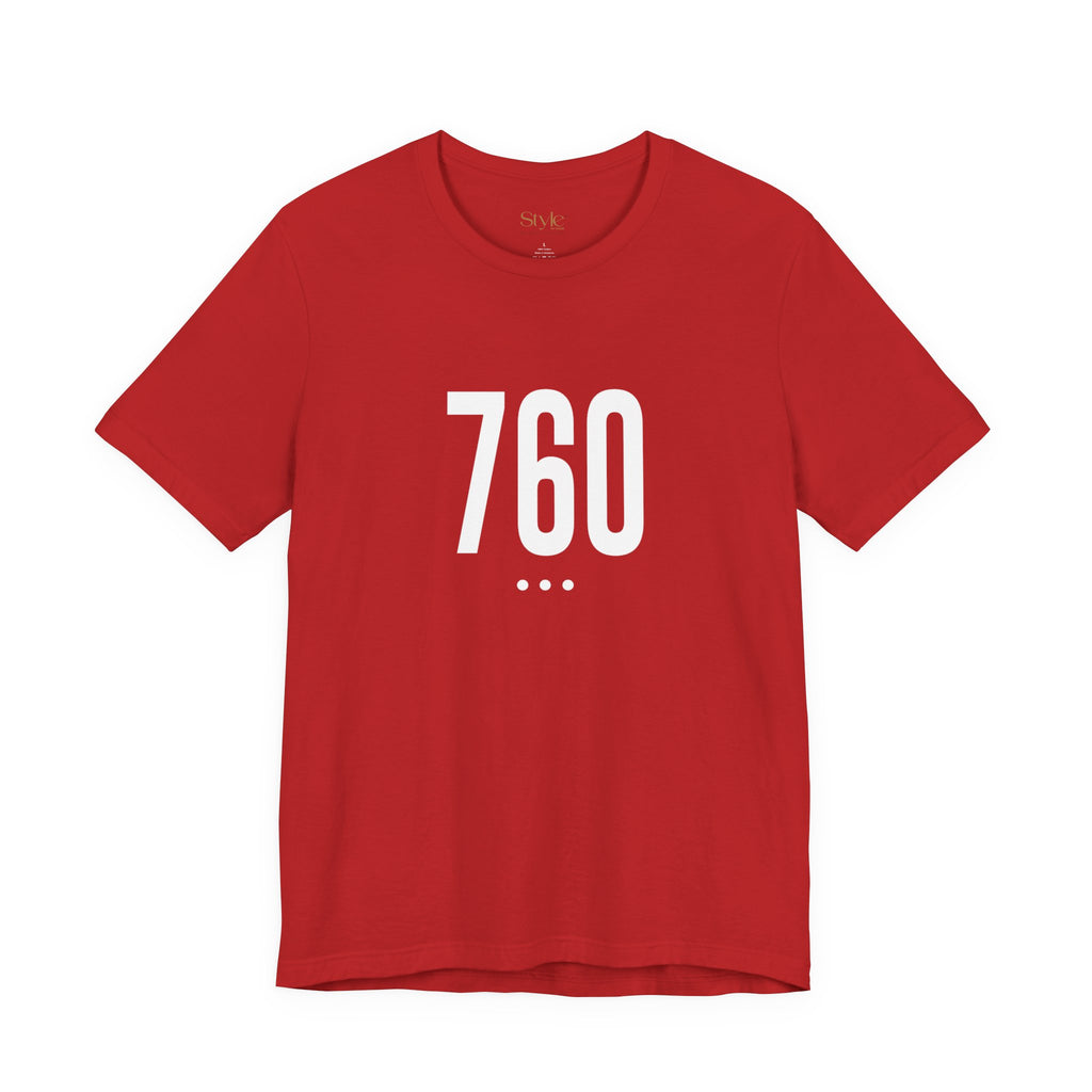 760 White Code Southern California Unisex Tee