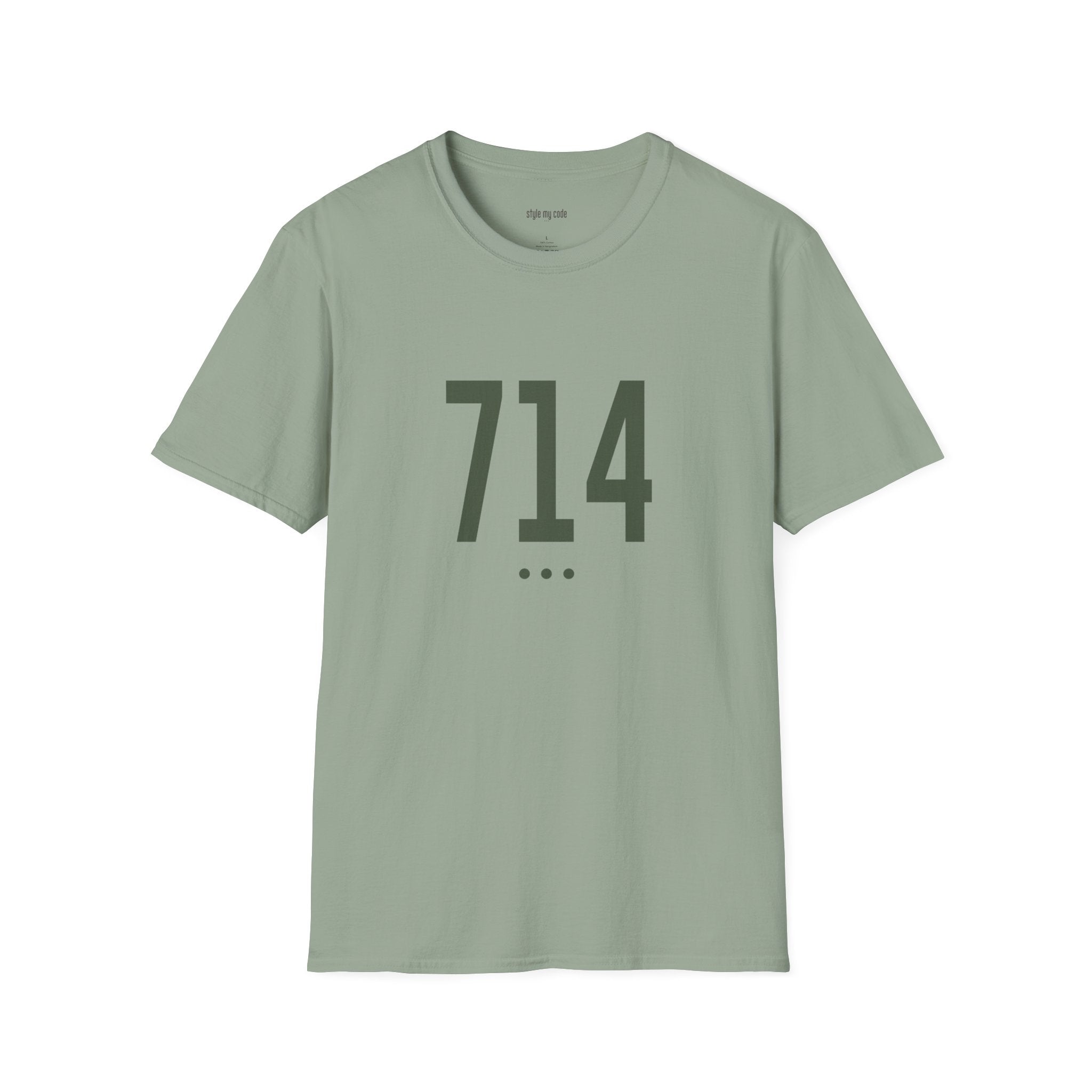 714 Logo Front T-Shirt