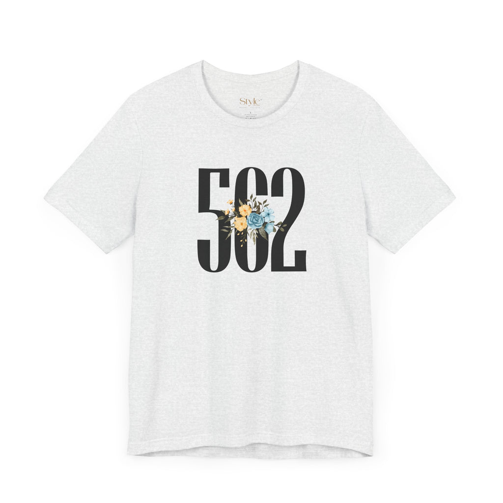 Floral 562 Unisex Tee - Casual, Gift, Birthday, Floral Design, Vintage Style