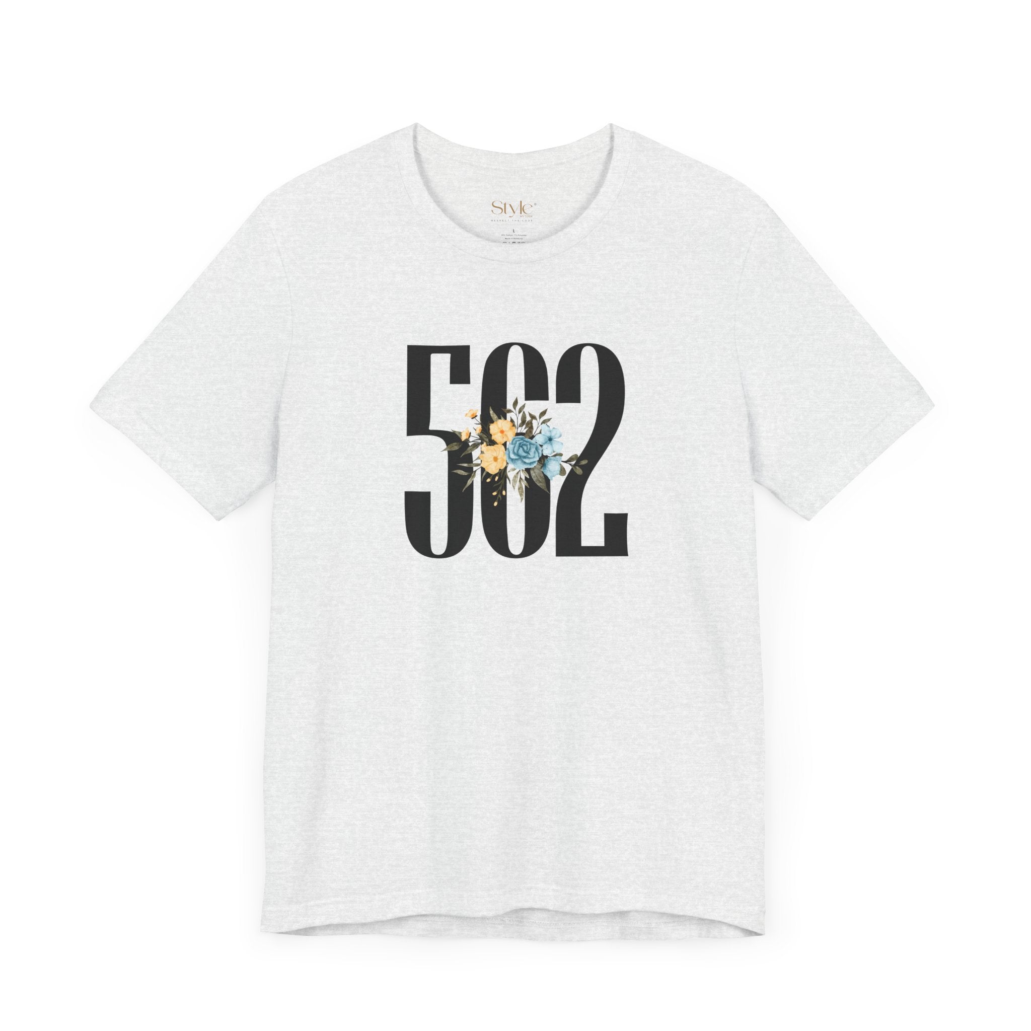 Floral 562 Unisex Tee - Casual, Gift, Birthday, Floral Design, Vintage Style