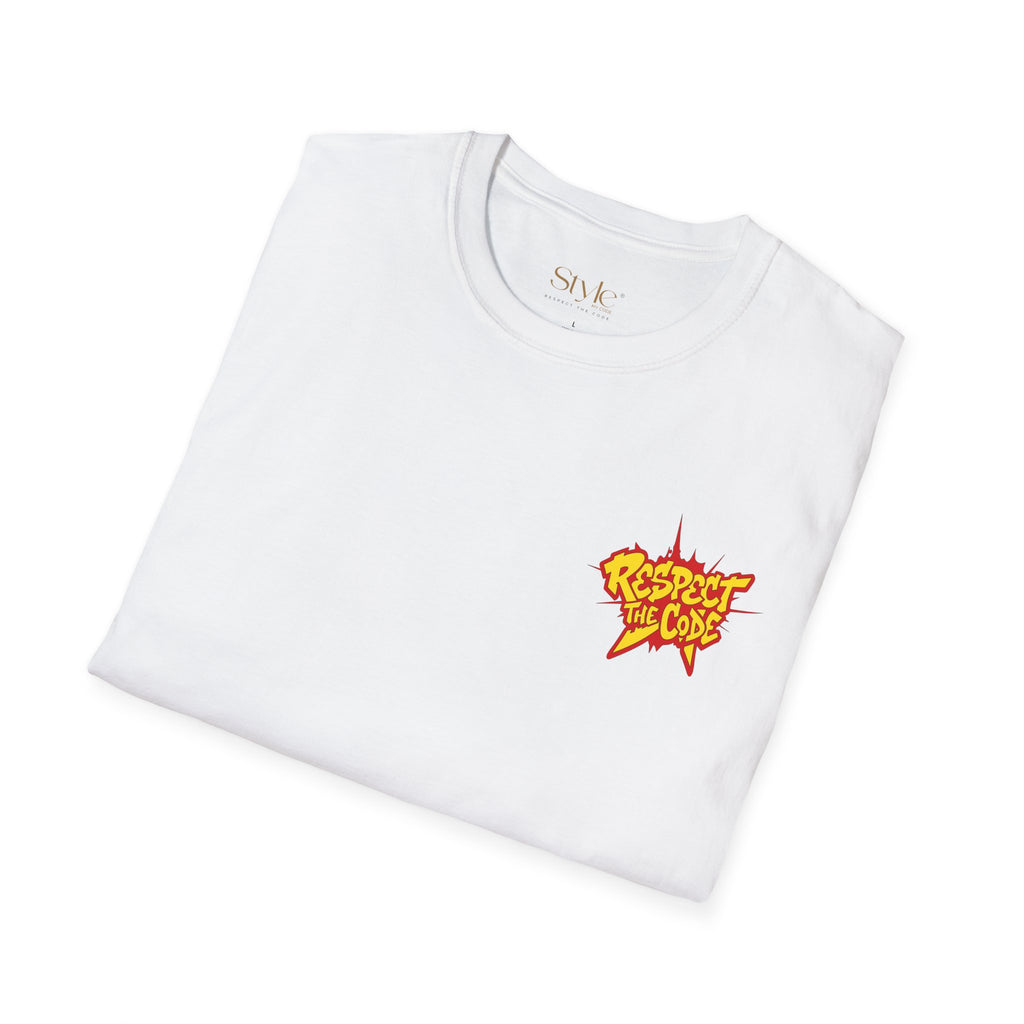 Graffiti 213 Red Respect The Code T-Shirt