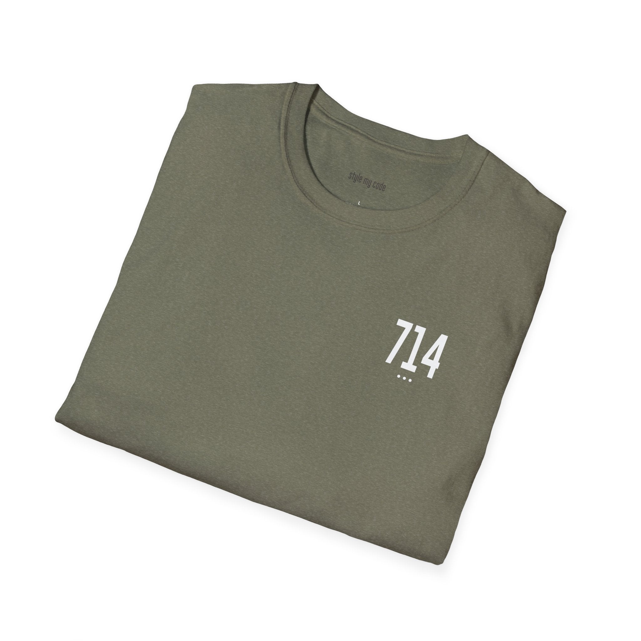 714 White Logo T-Shirt