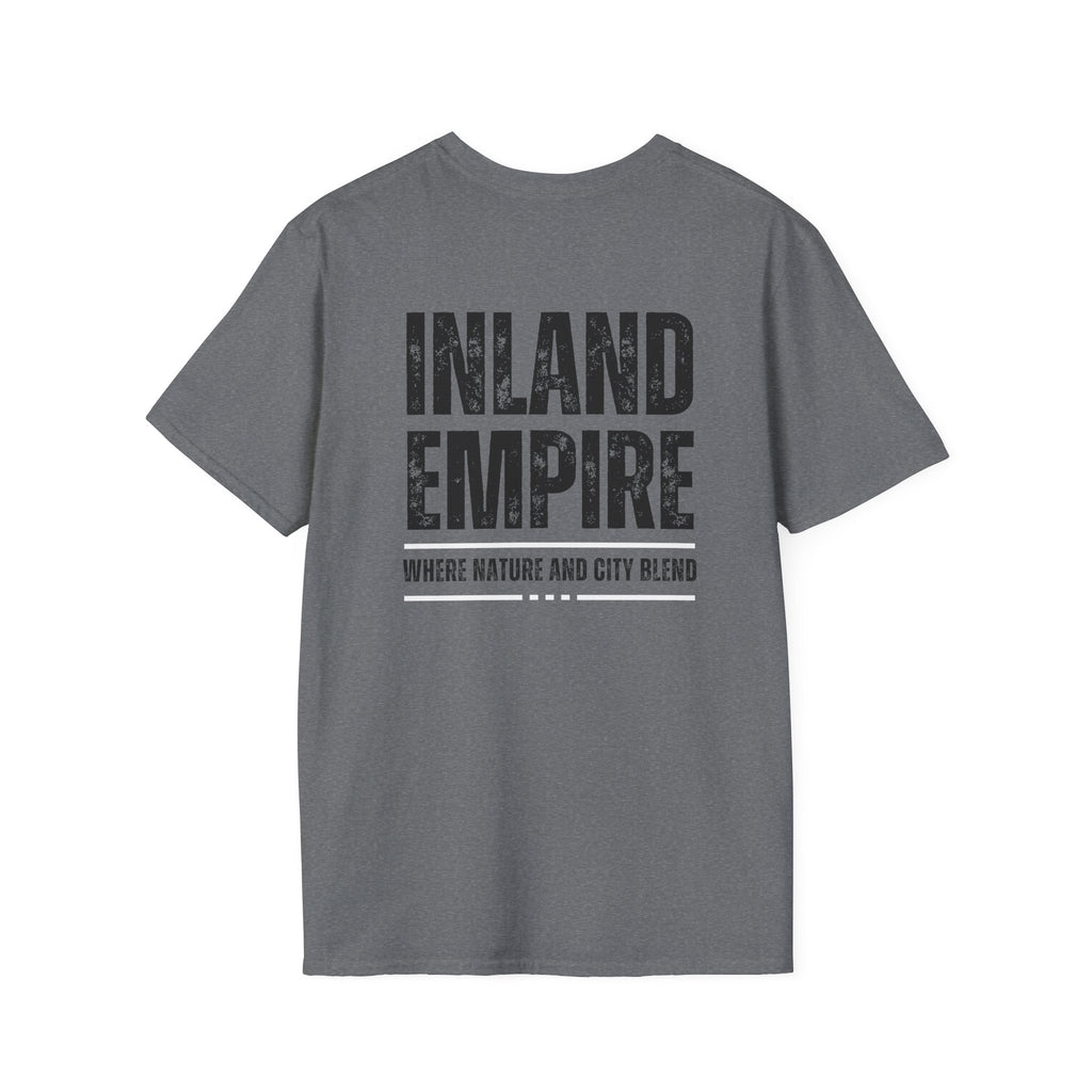 Inland Empire Unisex T-Shirt Black - Comfortable City Nature Tee, Gift for Locals, Casual Wear, Travel Shirt, Great for Holidays