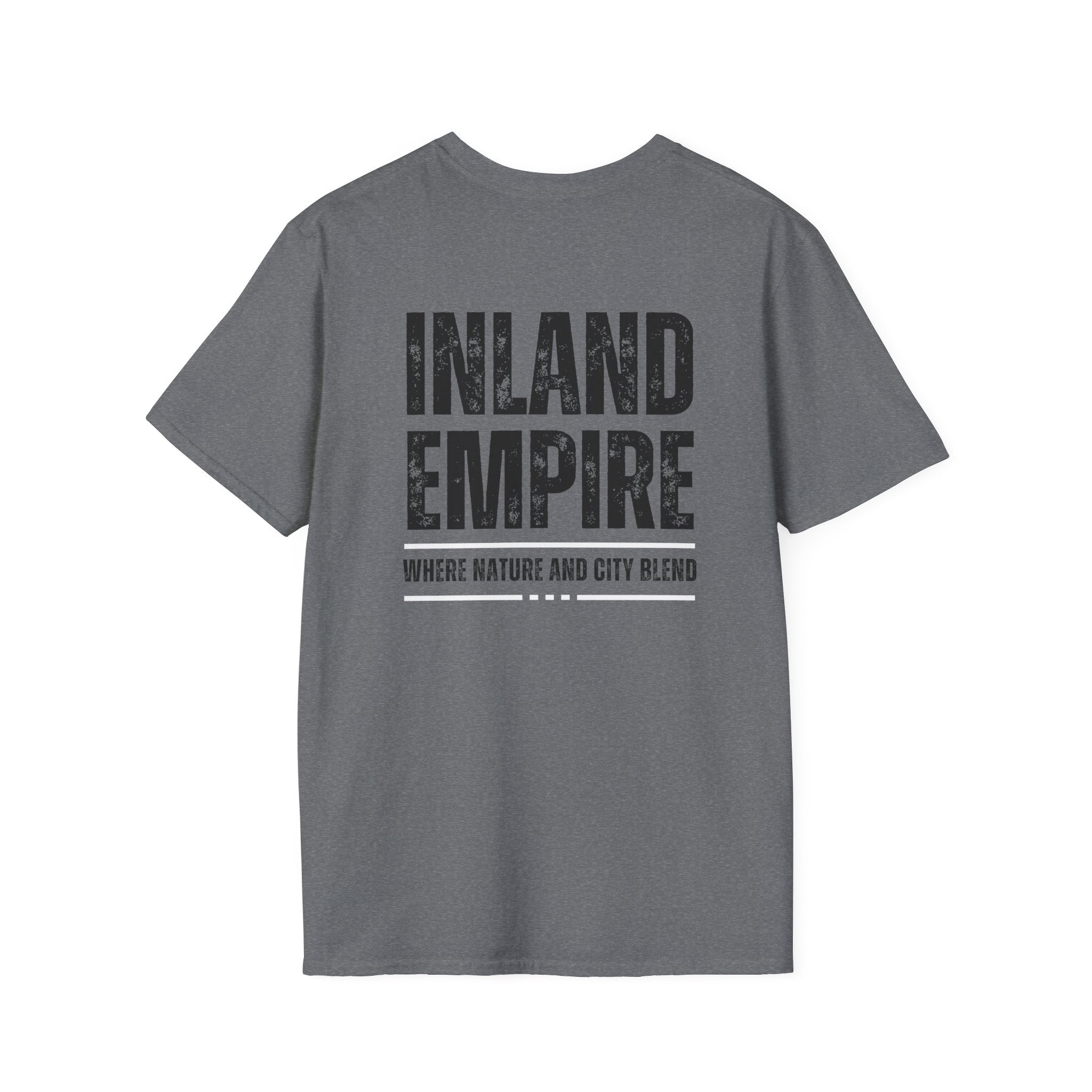 Inland Empire Unisex T-Shirt Black - Comfortable City Nature Tee, Gift for Locals, Casual Wear, Travel Shirt, Great for Holidays