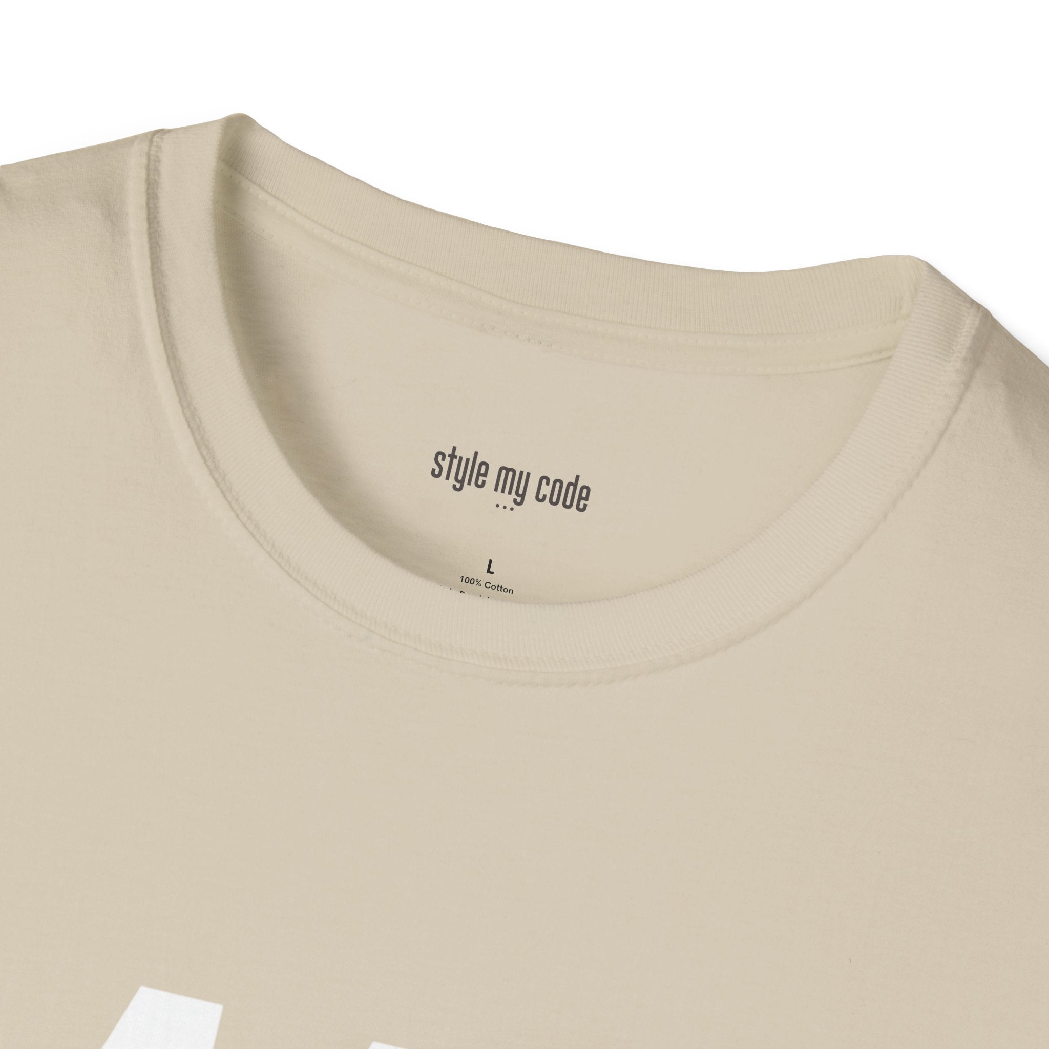 442 White Logo Front Unisex Softstyle T-Shirt