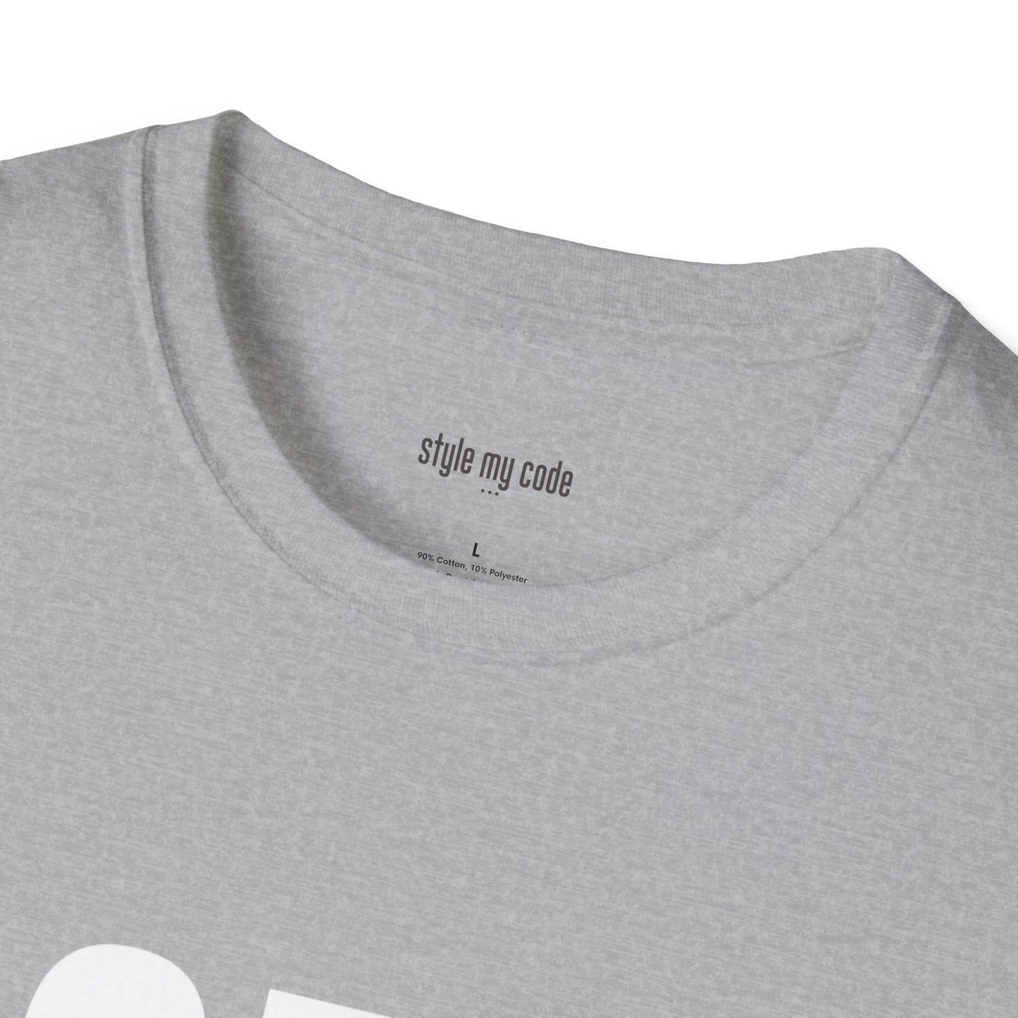 619 White Logo Front Unisex Softstyle T-Shirt