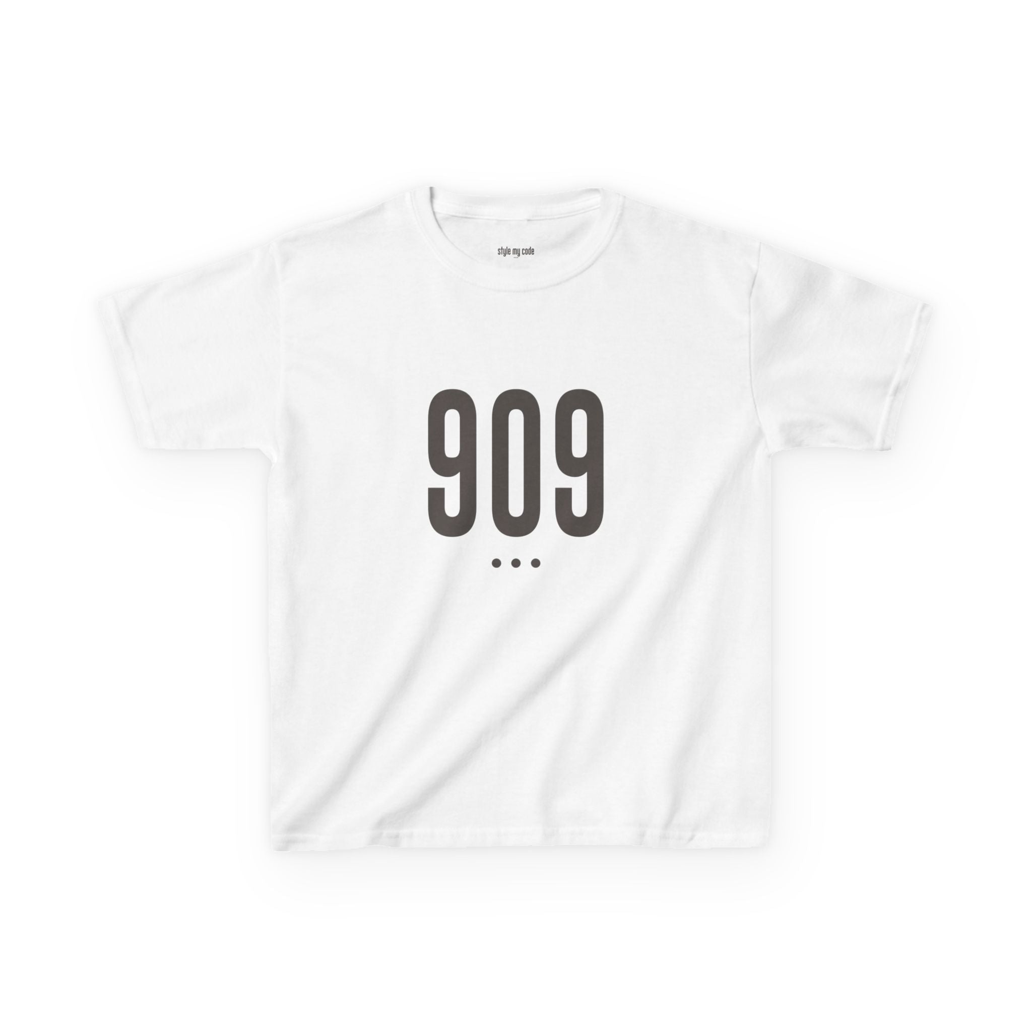 "909" logo - Kid's Unisex Trendy Tee