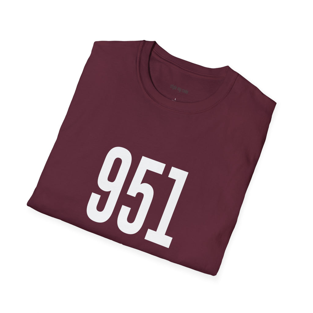 951 White Logo Front T-Shirt