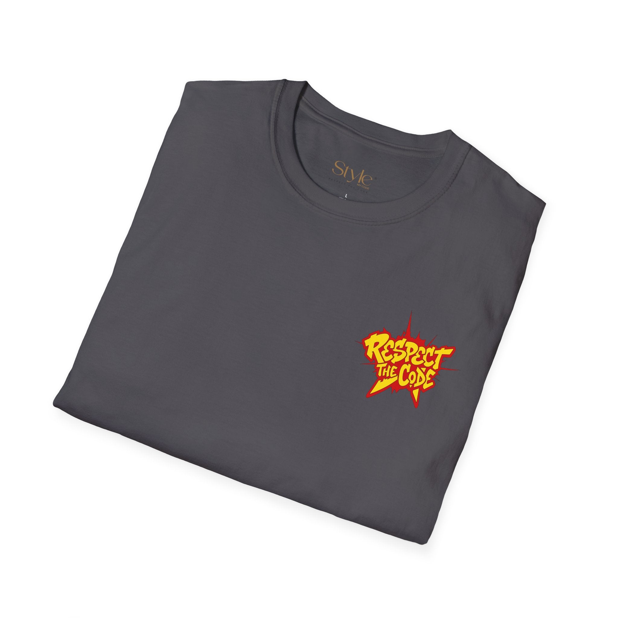 Graffiti 213 Red Respect The Code T-Shirt