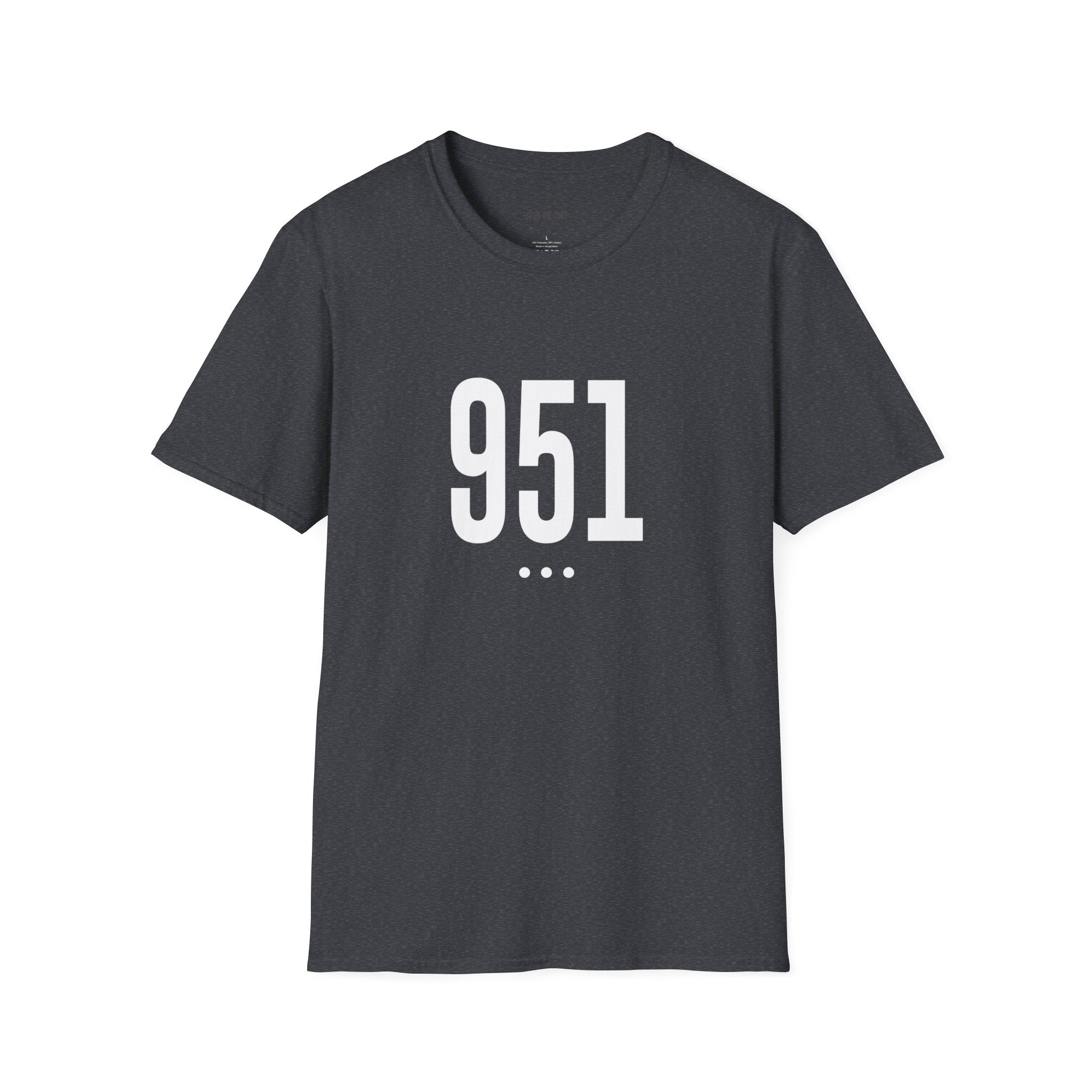 951 White Logo Front T-Shirt