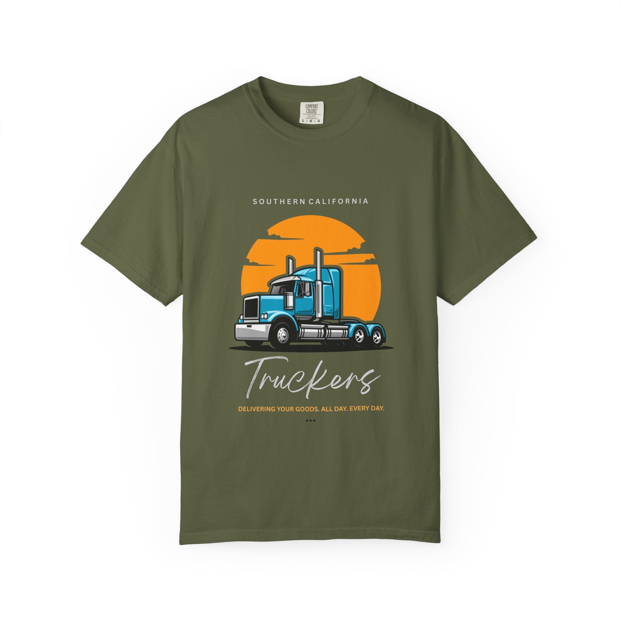 Southern California Truckers T-Shirt – Vintage Style, Perfect Gift for Truck Drivers