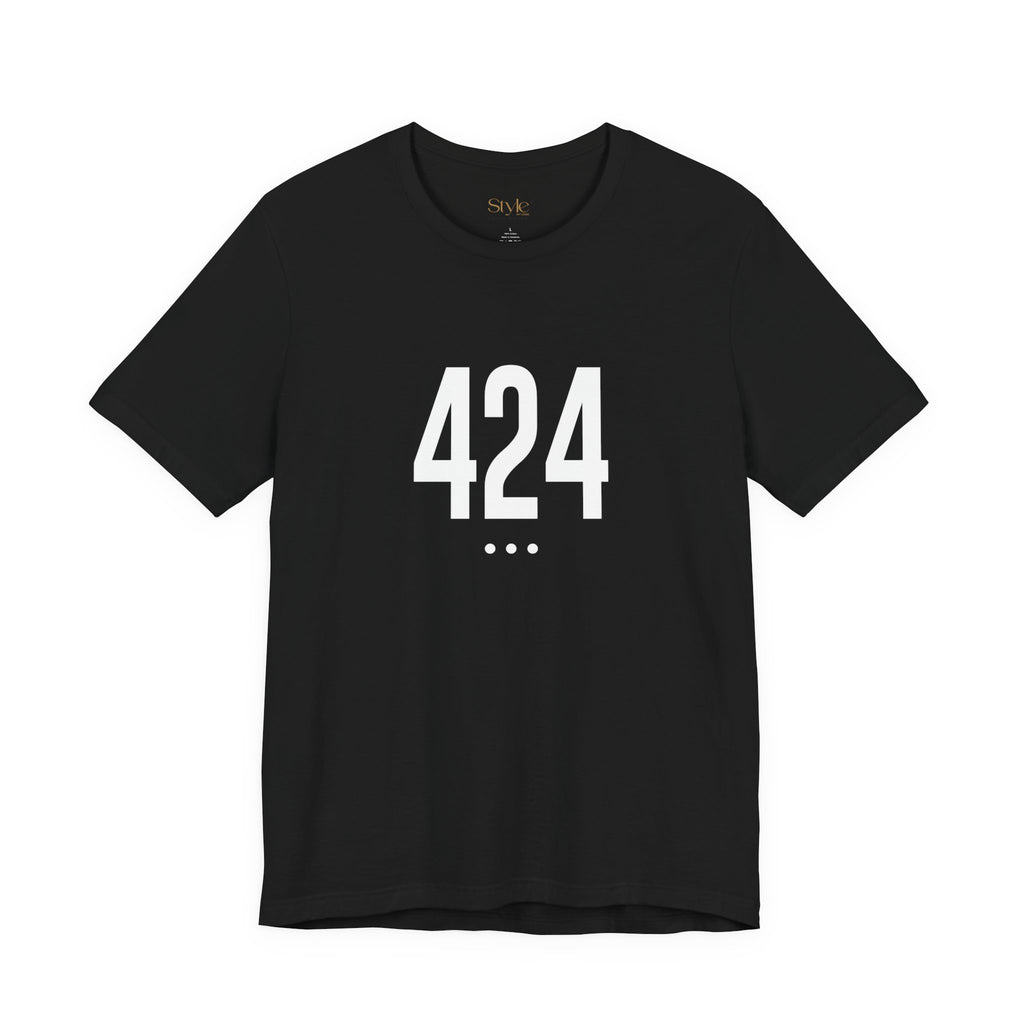 424 White Code Southern California Unisex Tee