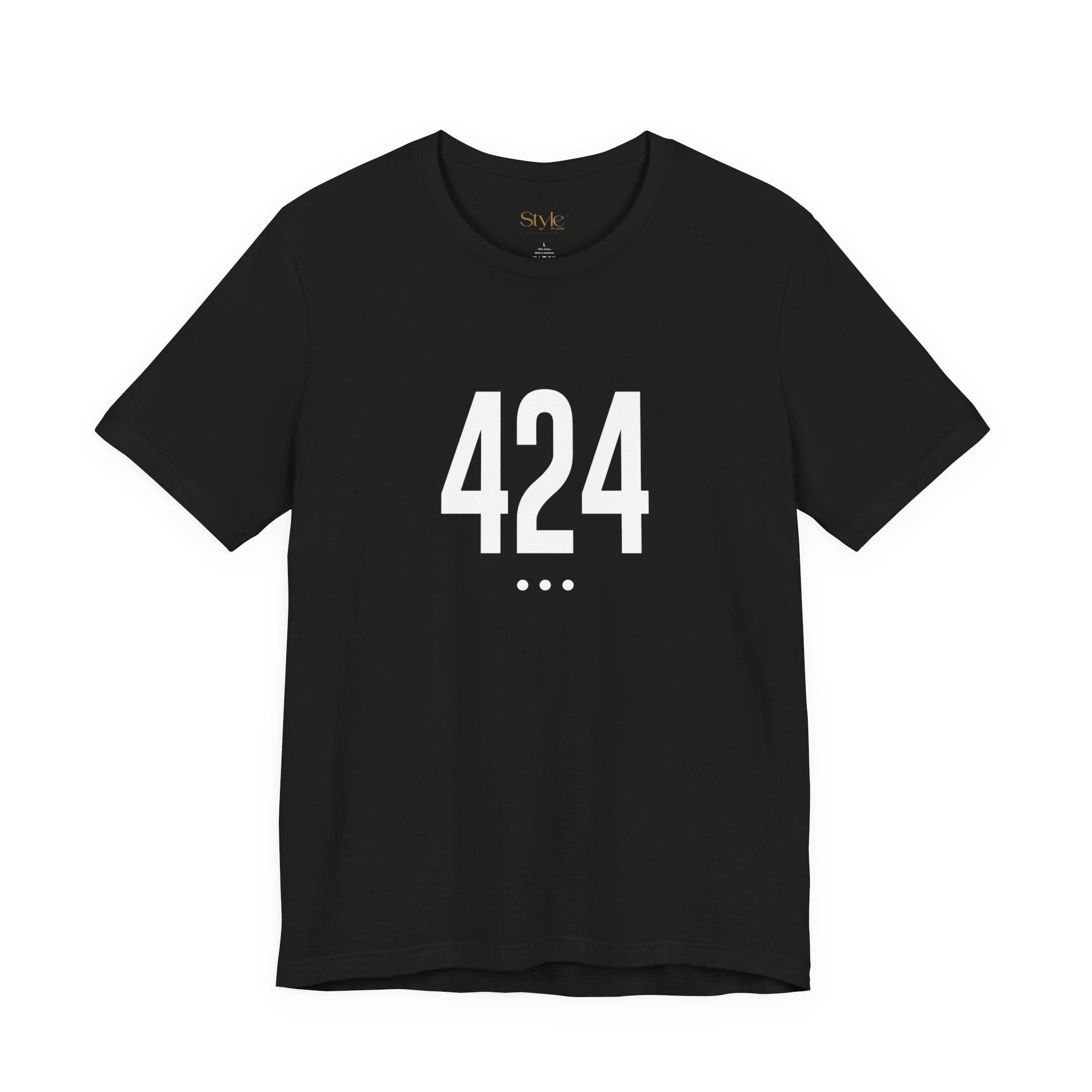 424 White Code Southern California Unisex Tee
