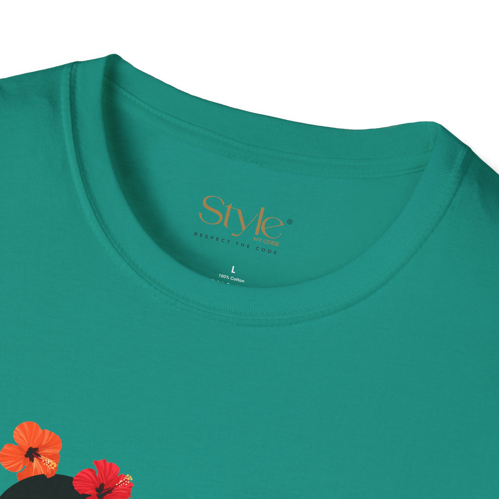 SoCal Local Floral T-Shirt | Unisex Softstyle Tee | Beachwear, Casual Outfit, Gift for Friends, Summer Vibes, Team Event