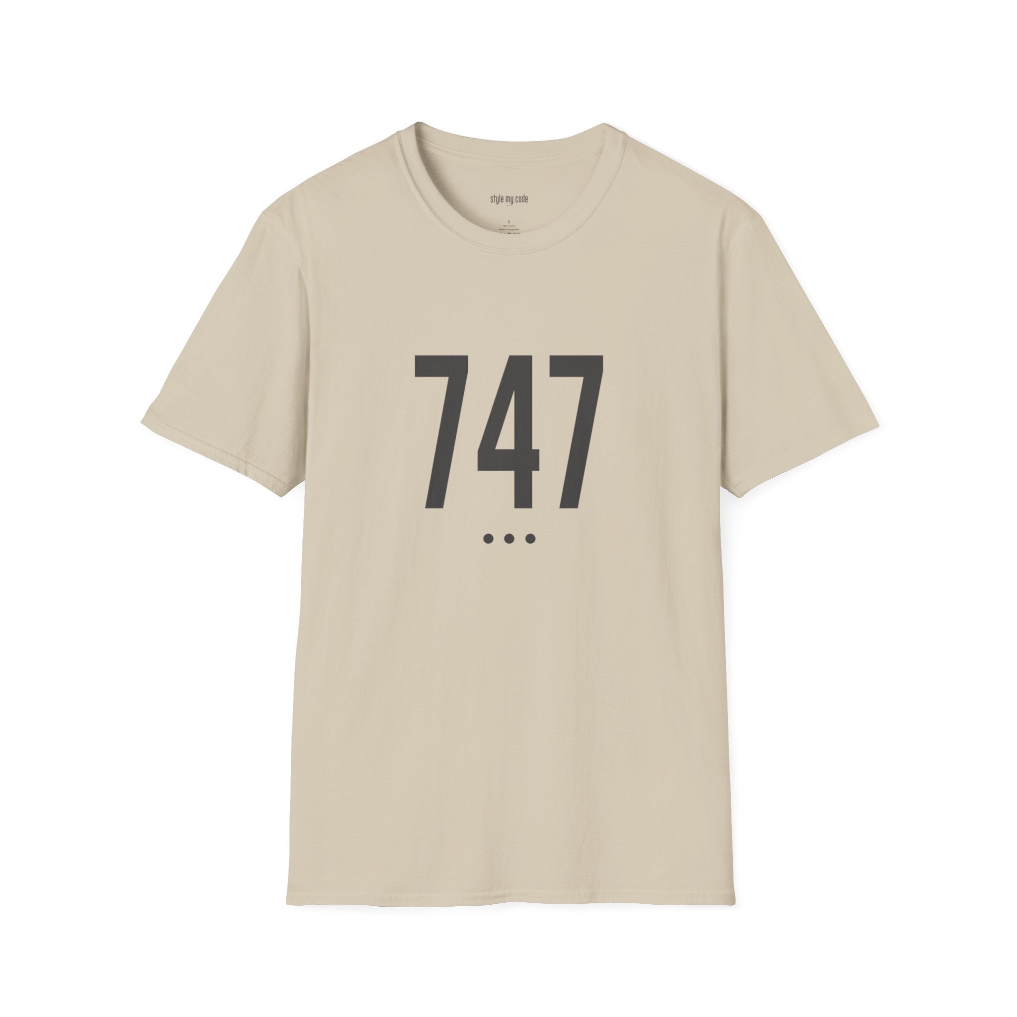 747 Unisex Soft-style T-Shirt