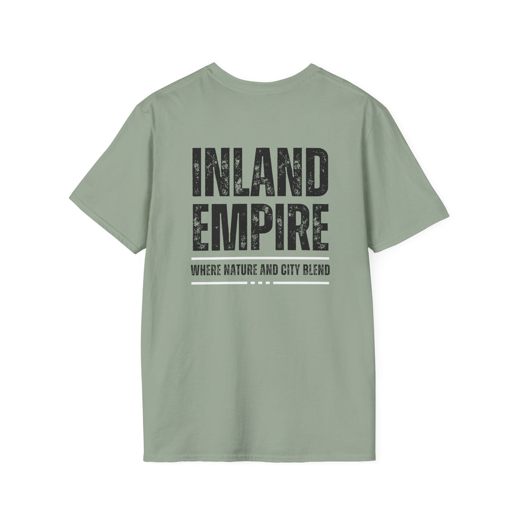 Inland Empire Unisex T-Shirt Black - Comfortable City Nature Tee, Gift for Locals, Casual Wear, Travel Shirt, Great for Holidays