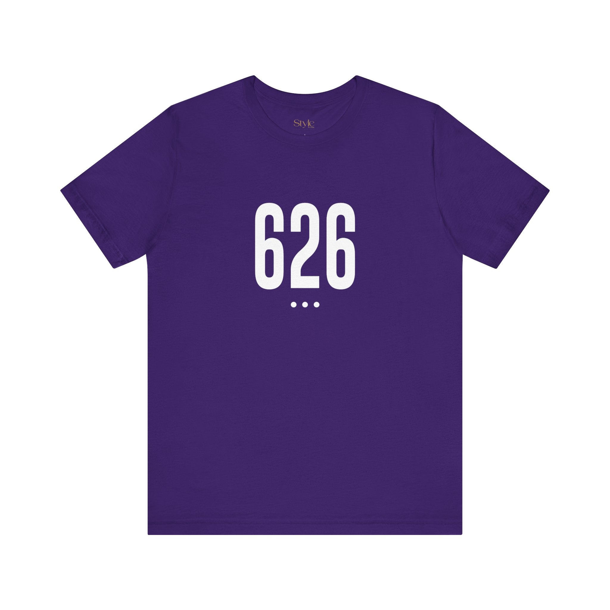 626 White Code Southern California Unisex Tee