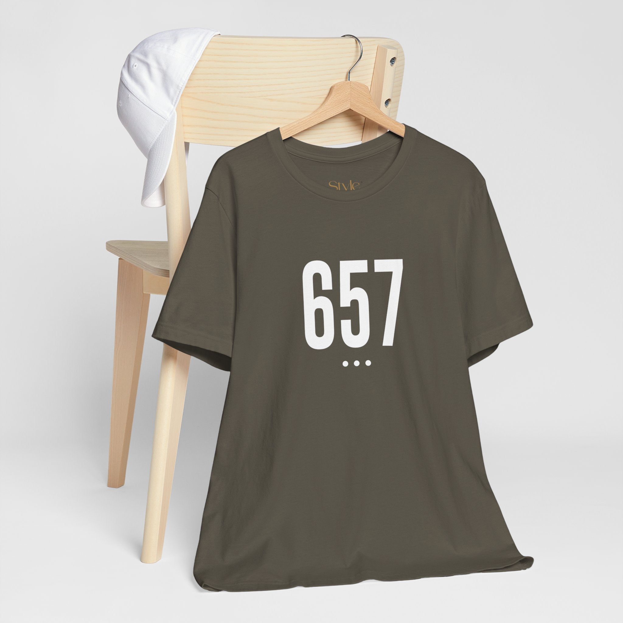 657 White Code Southern California Unisex Tee