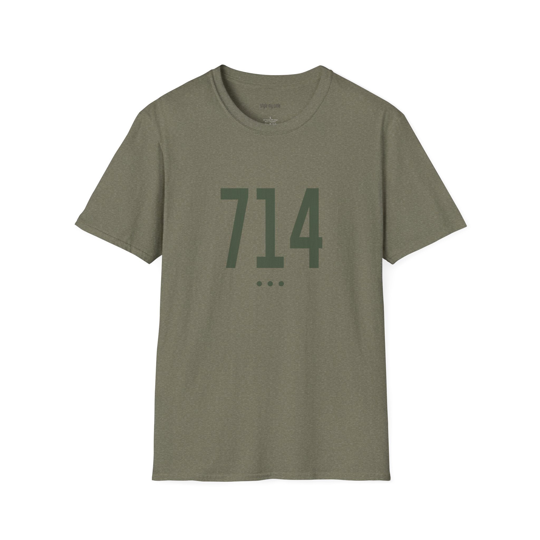 714 Logo Front T-Shirt