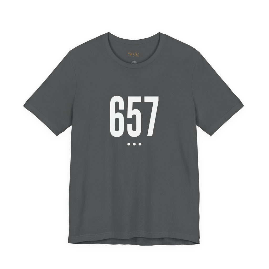 657 White Code Southern California Unisex Tee