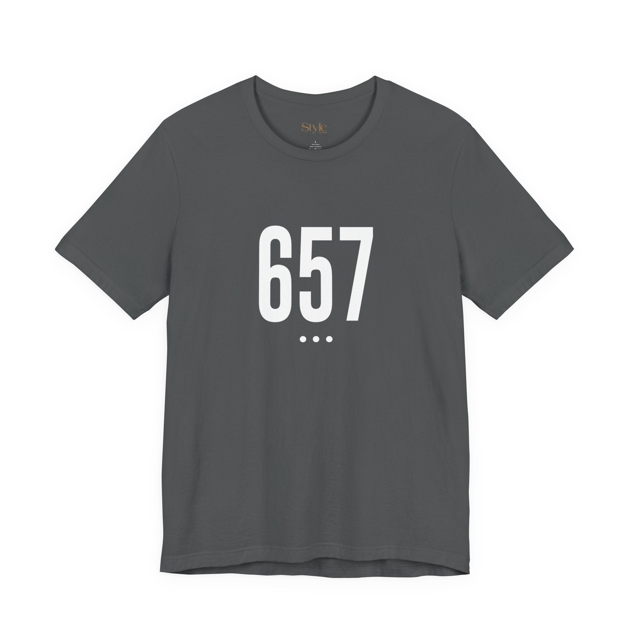 657 White Code Southern California Unisex Tee