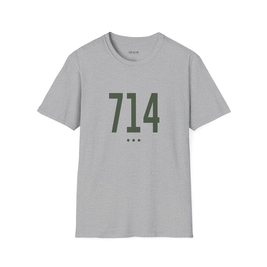 714 Logo Front T-Shirt