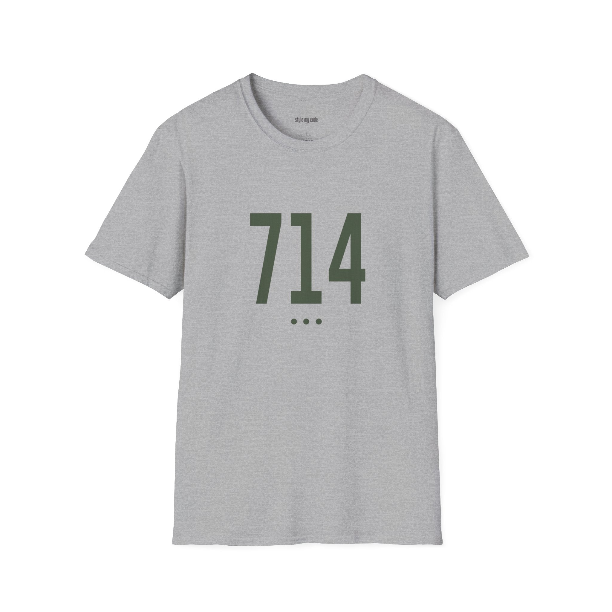 714 Logo Front T-Shirt