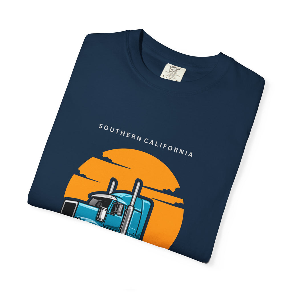 Southern California Truckers T-Shirt – Vintage Style, Perfect Gift for Truck Drivers