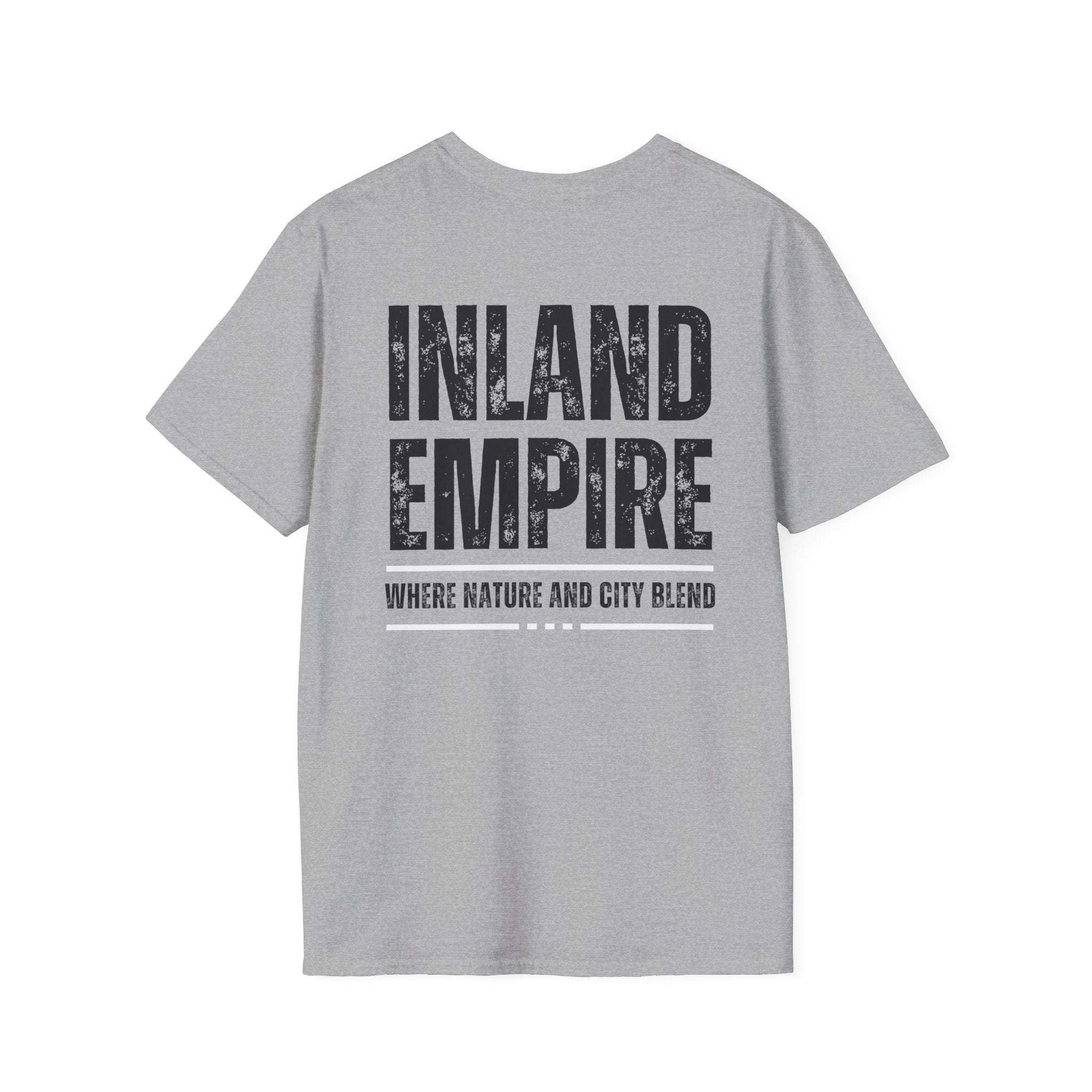 Inland Empire Unisex T-Shirt Black - Comfortable City Nature Tee, Gift for Locals, Casual Wear, Travel Shirt, Great for Holidays