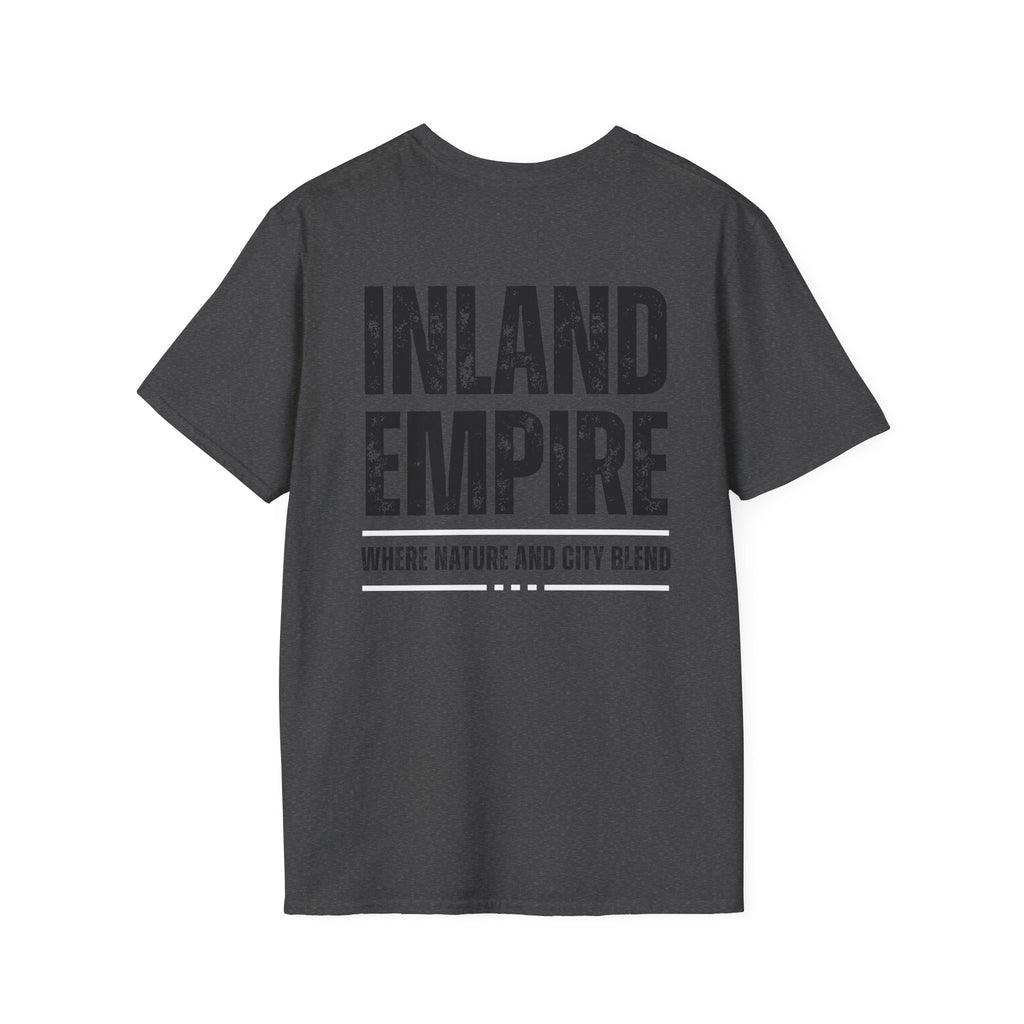 Inland Empire Unisex T-Shirt Black - Comfortable City Nature Tee, Gift for Locals, Casual Wear, Travel Shirt, Great for Holidays