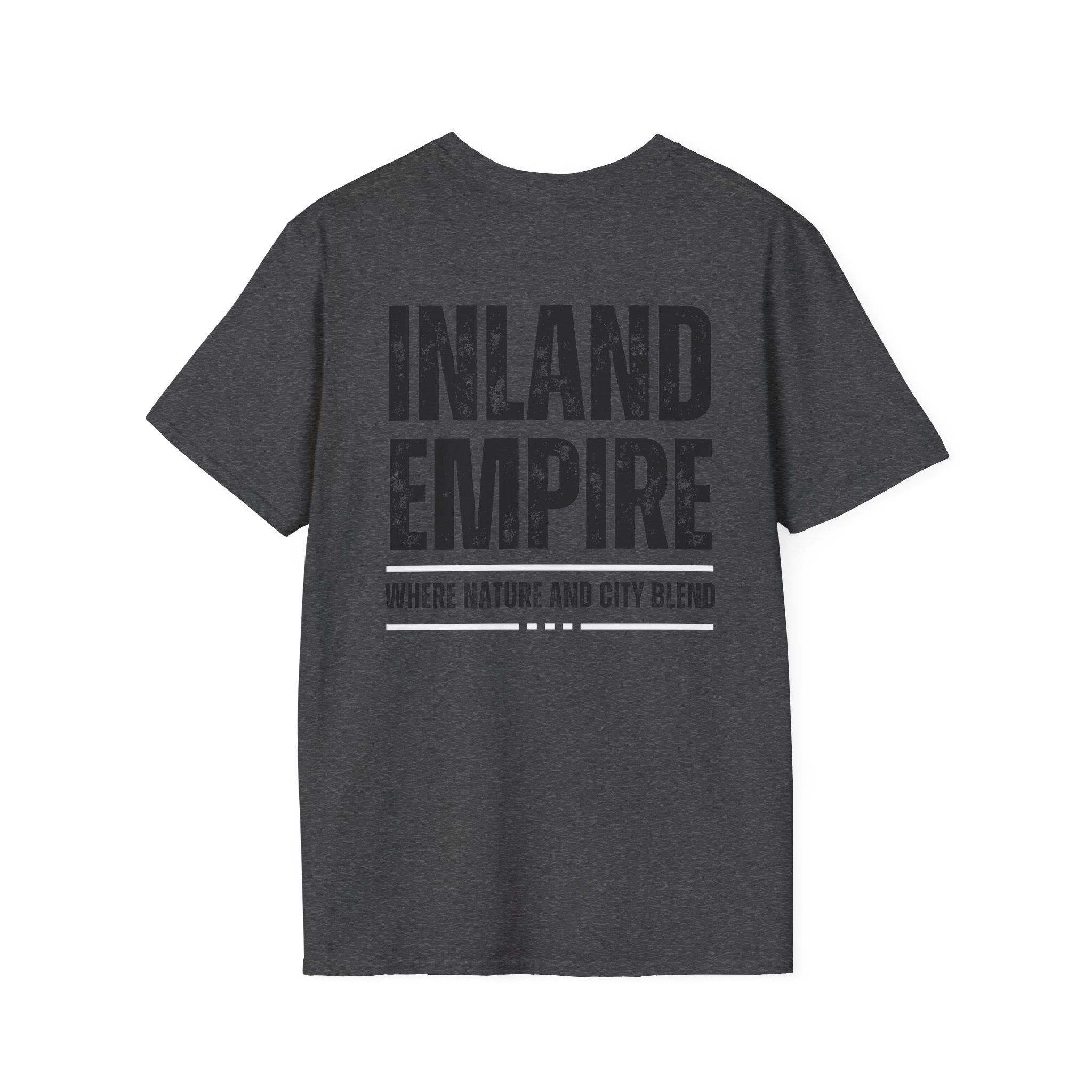 Inland Empire Unisex T-Shirt Black - Comfortable City Nature Tee, Gift for Locals, Casual Wear, Travel Shirt, Great for Holidays