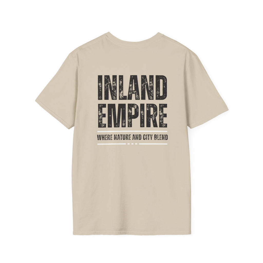 Inland Empire Unisex T-Shirt Black - Comfortable City Nature Tee, Gift for Locals, Casual Wear, Travel Shirt, Great for Holidays