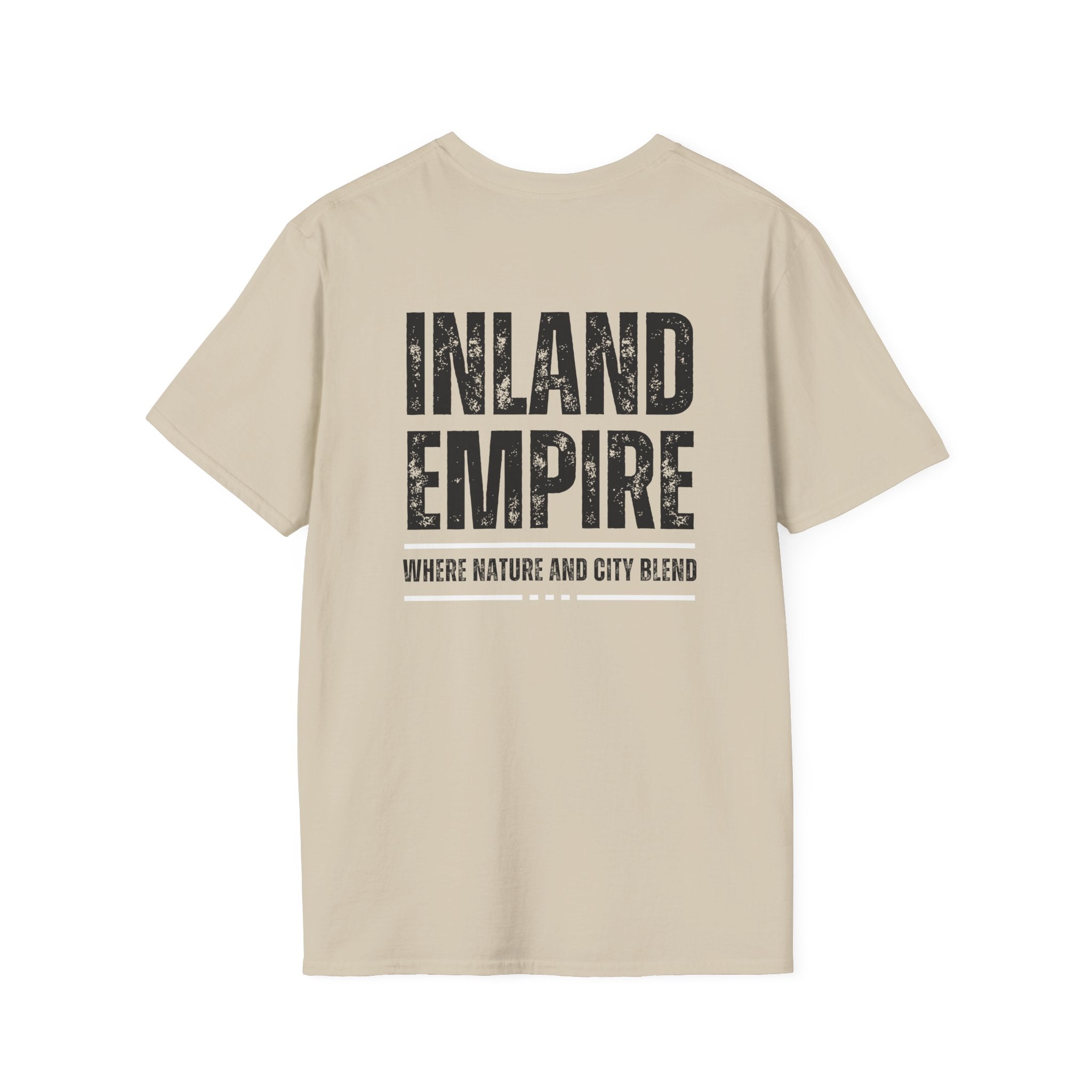 Inland Empire Unisex T-Shirt Black - Comfortable City Nature Tee, Gift for Locals, Casual Wear, Travel Shirt, Great for Holidays