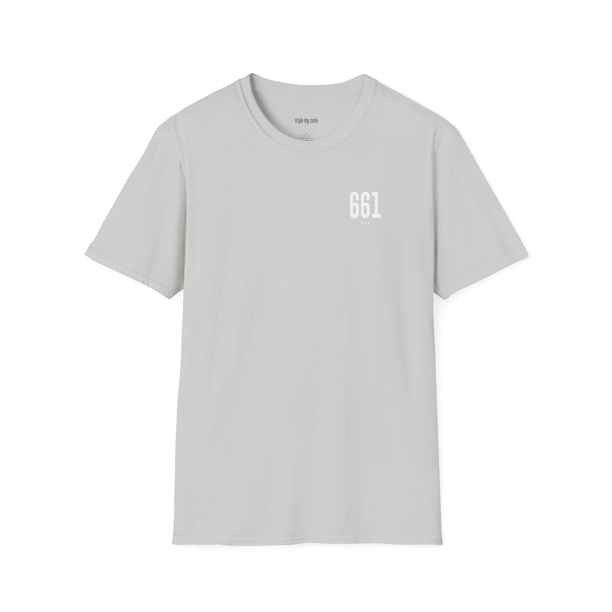 661 White Logo Unisex Soft-style T-Shirt