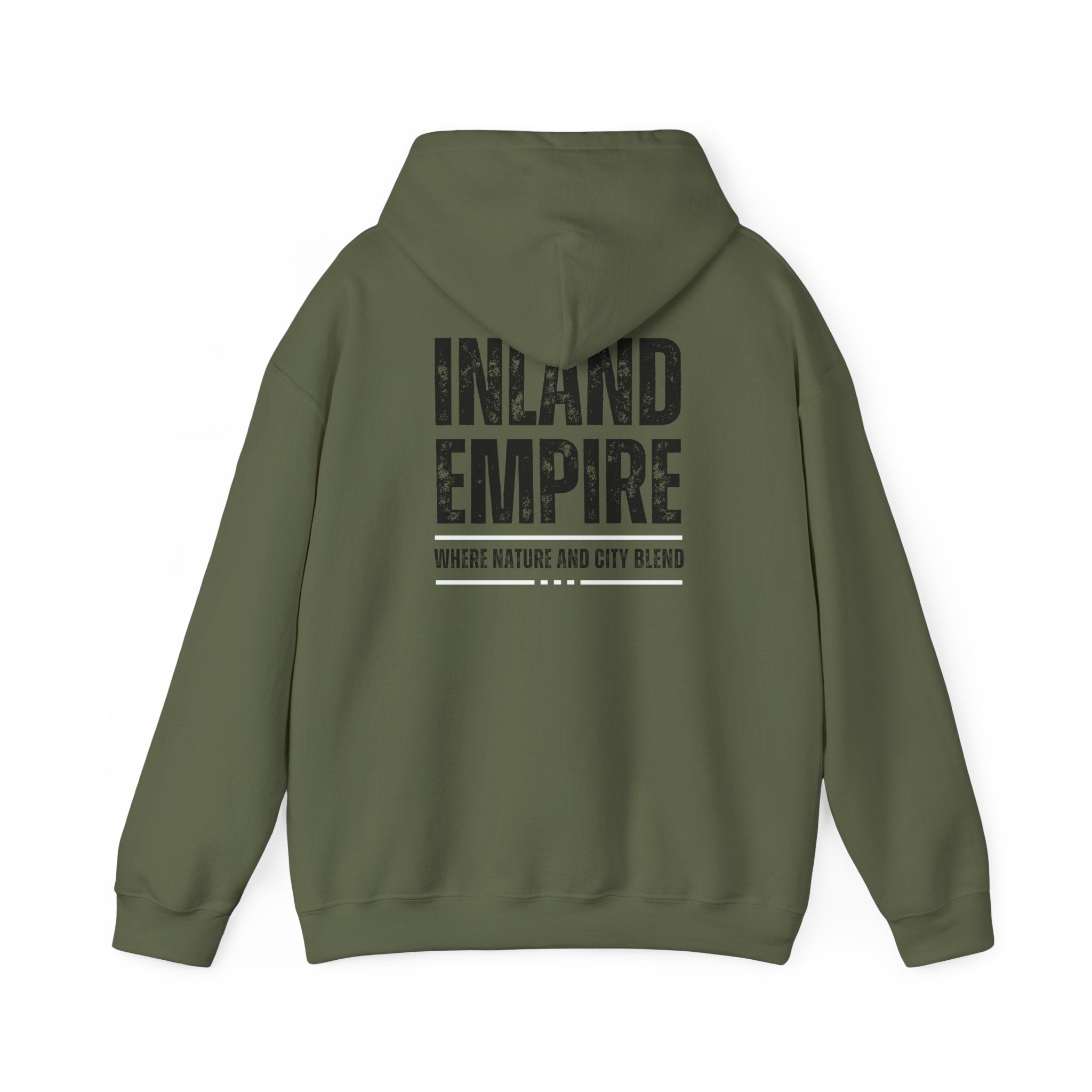 Inland Empire Hooded Sweatshirt Black