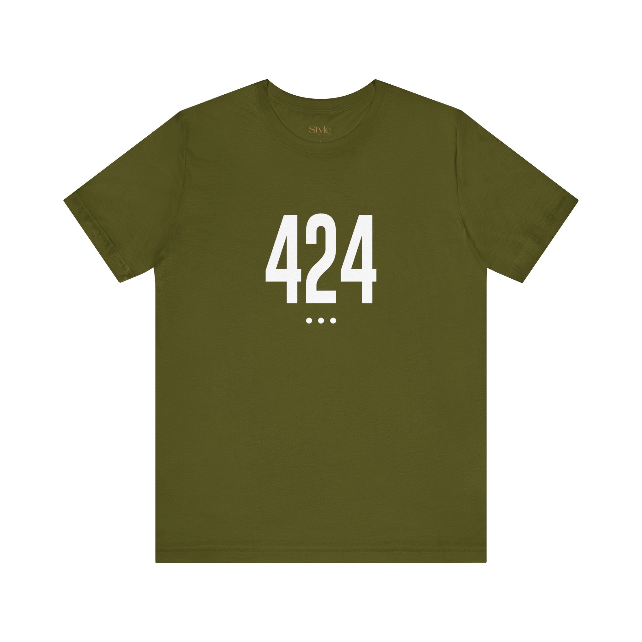 424 White Code Southern California Unisex Tee