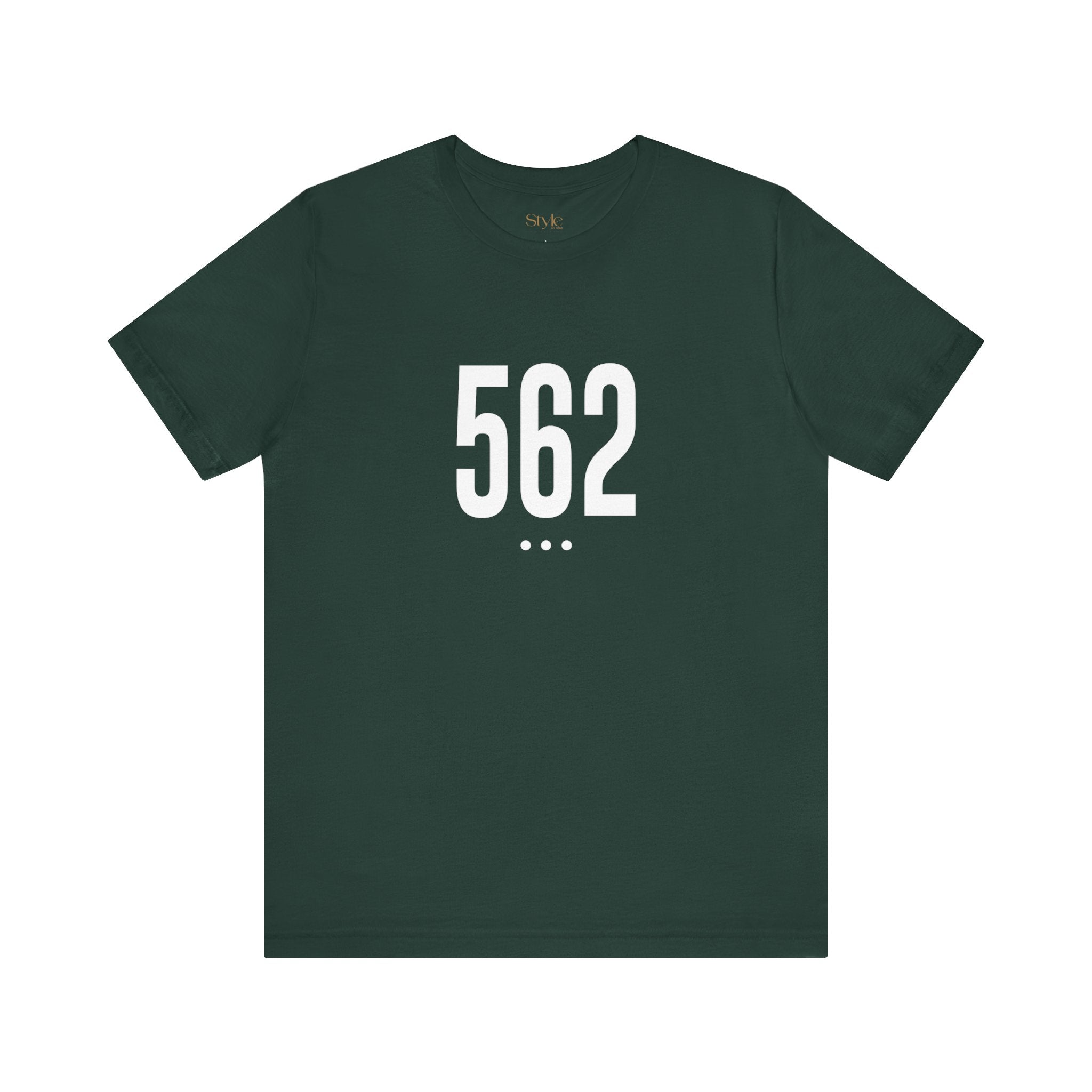 562 White Code Southern California Unisex Tee