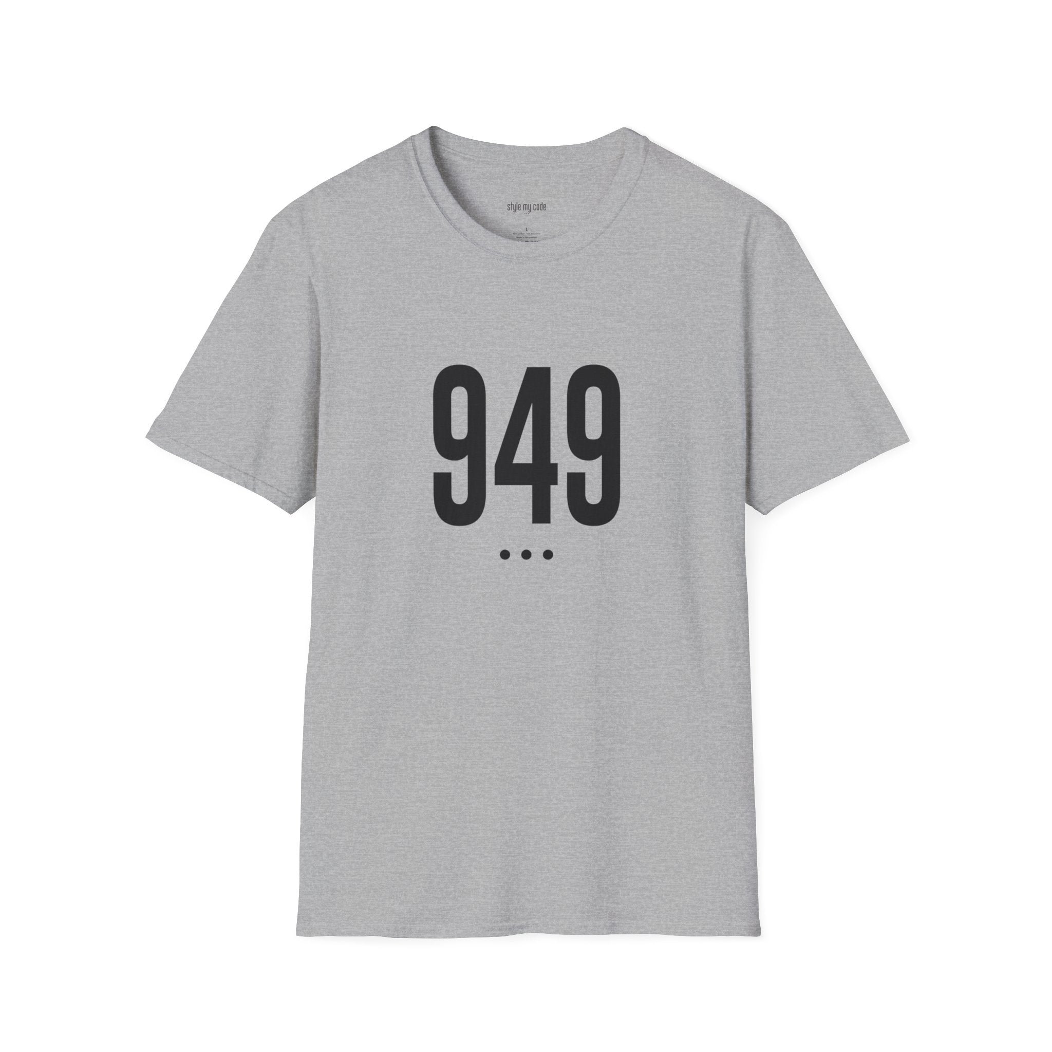 949 Black Logo Front Unisex T-Shirt